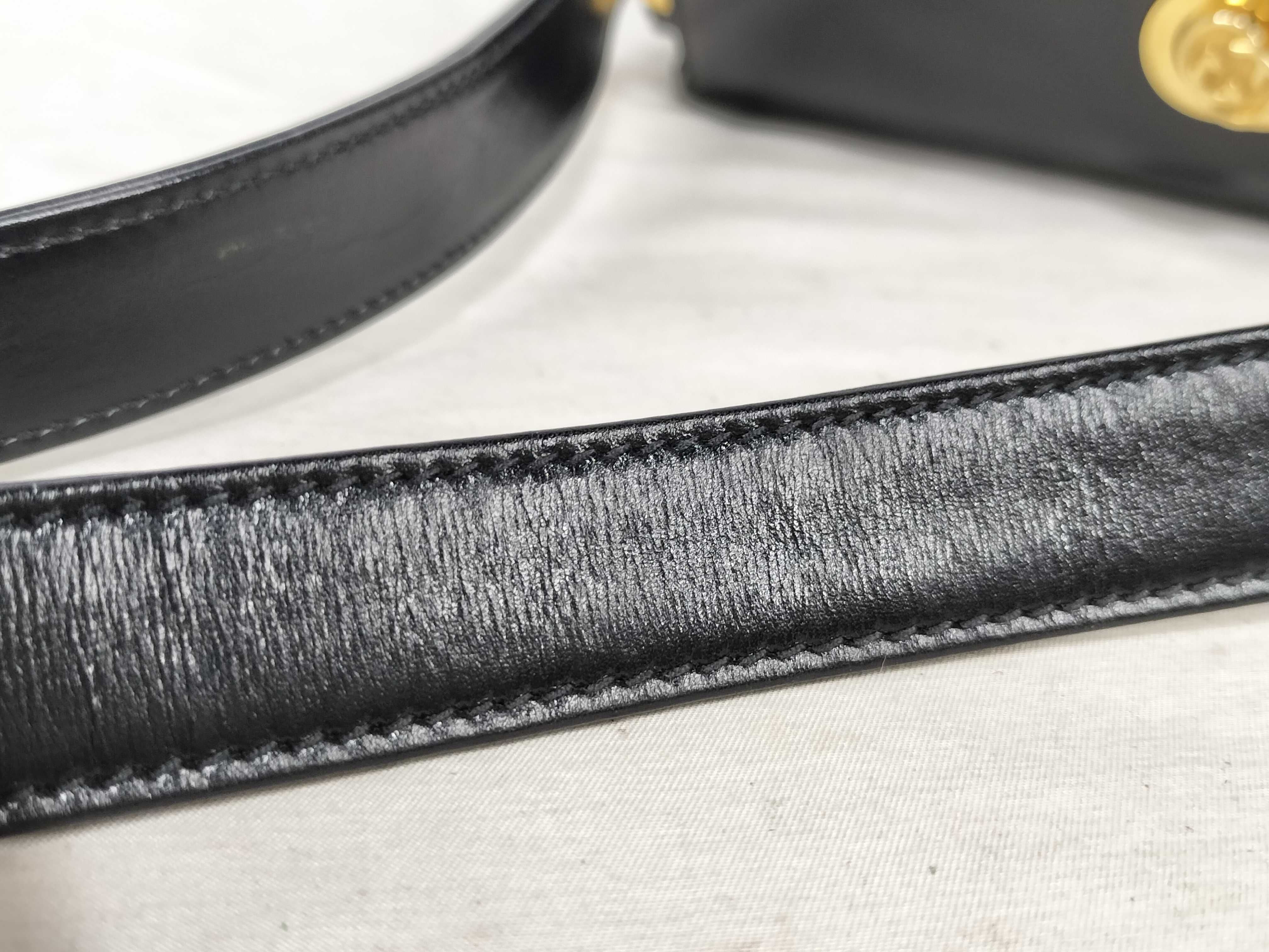 Vintage Leather Shoulder Bag — view 4
