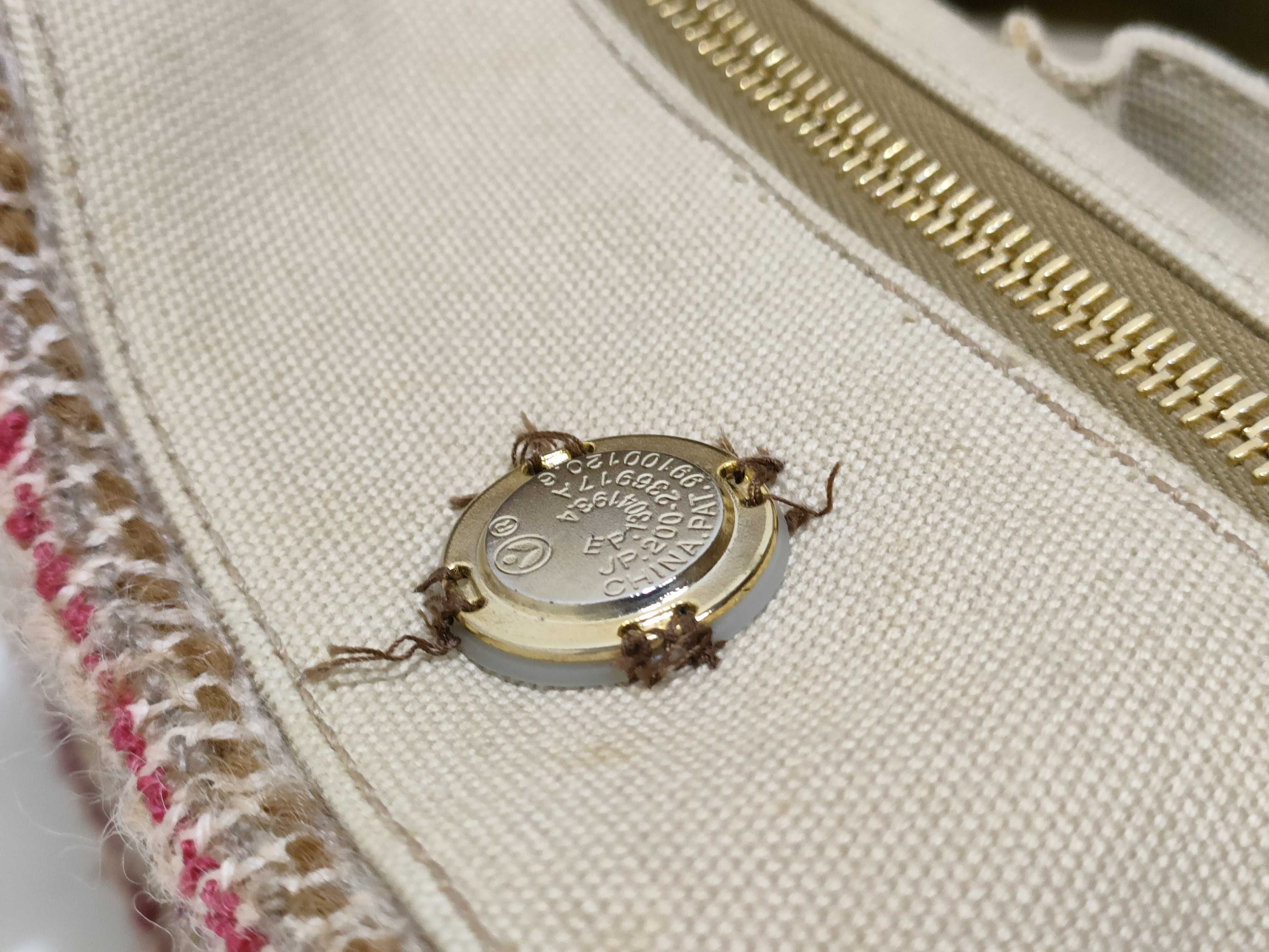 2-way Canapa handbag, wool tweed handbag — view 13