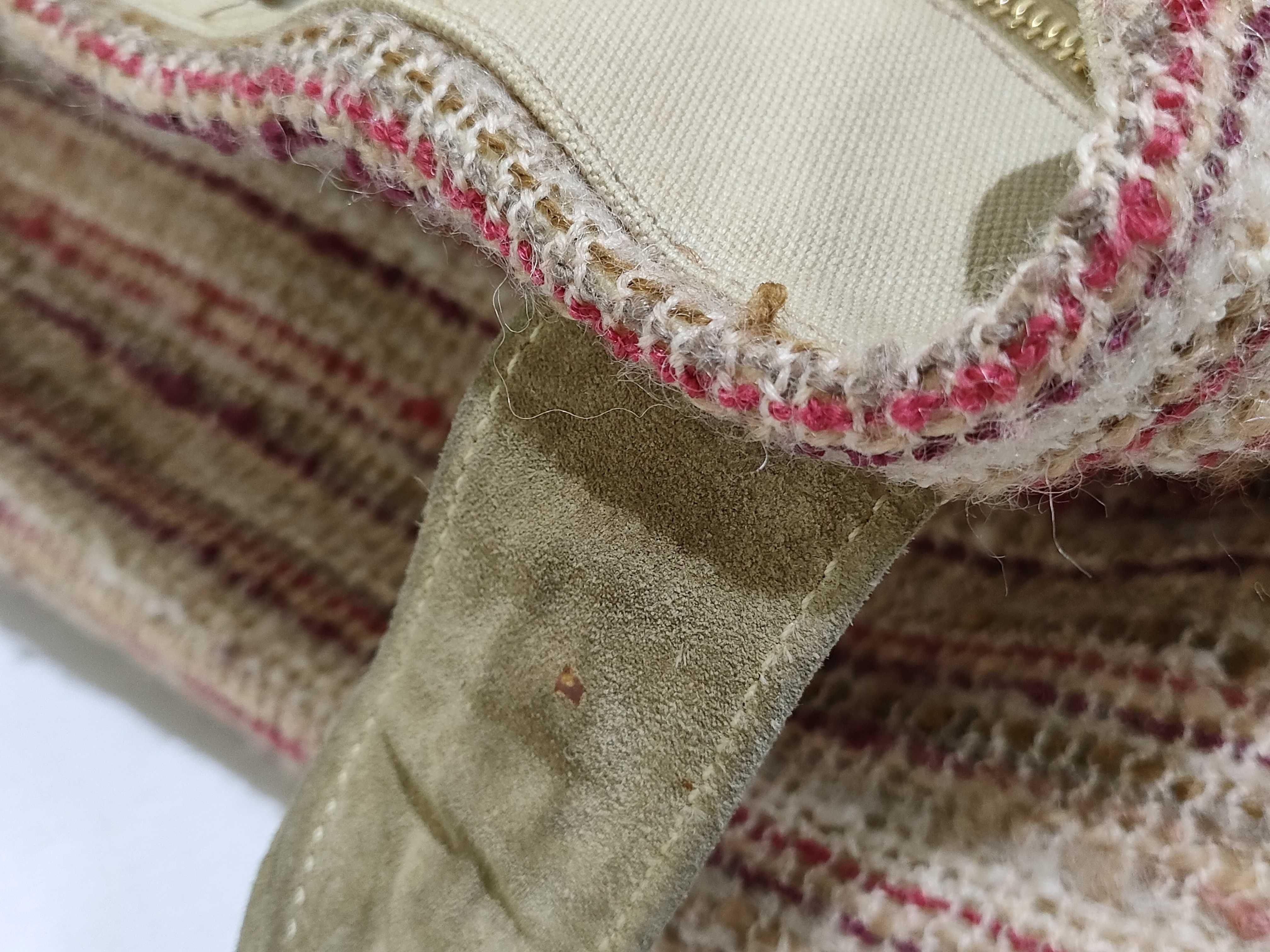 2-way Canapa handbag, wool tweed handbag — view 15