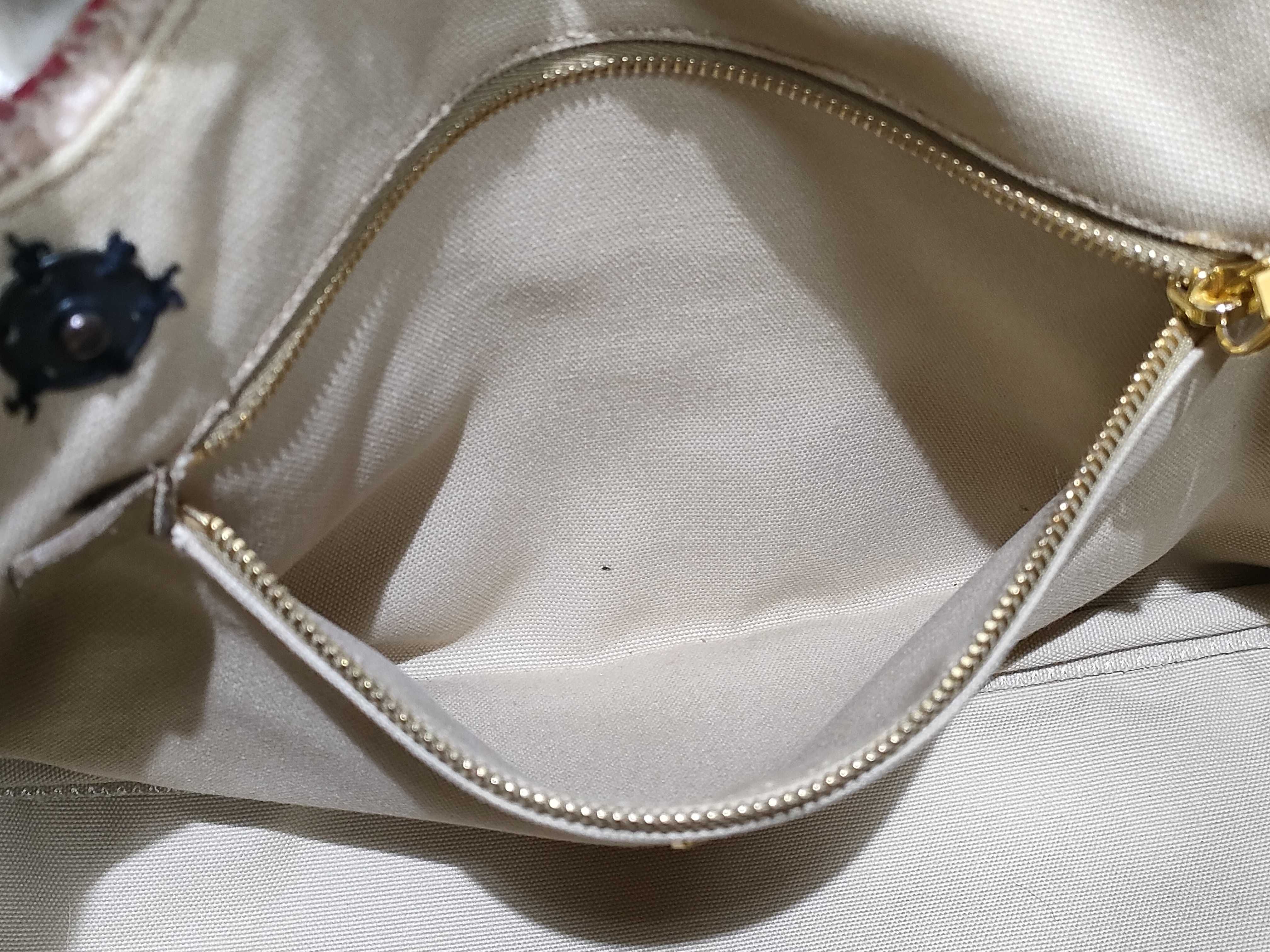 2-way Canapa handbag, wool tweed handbag — view 9