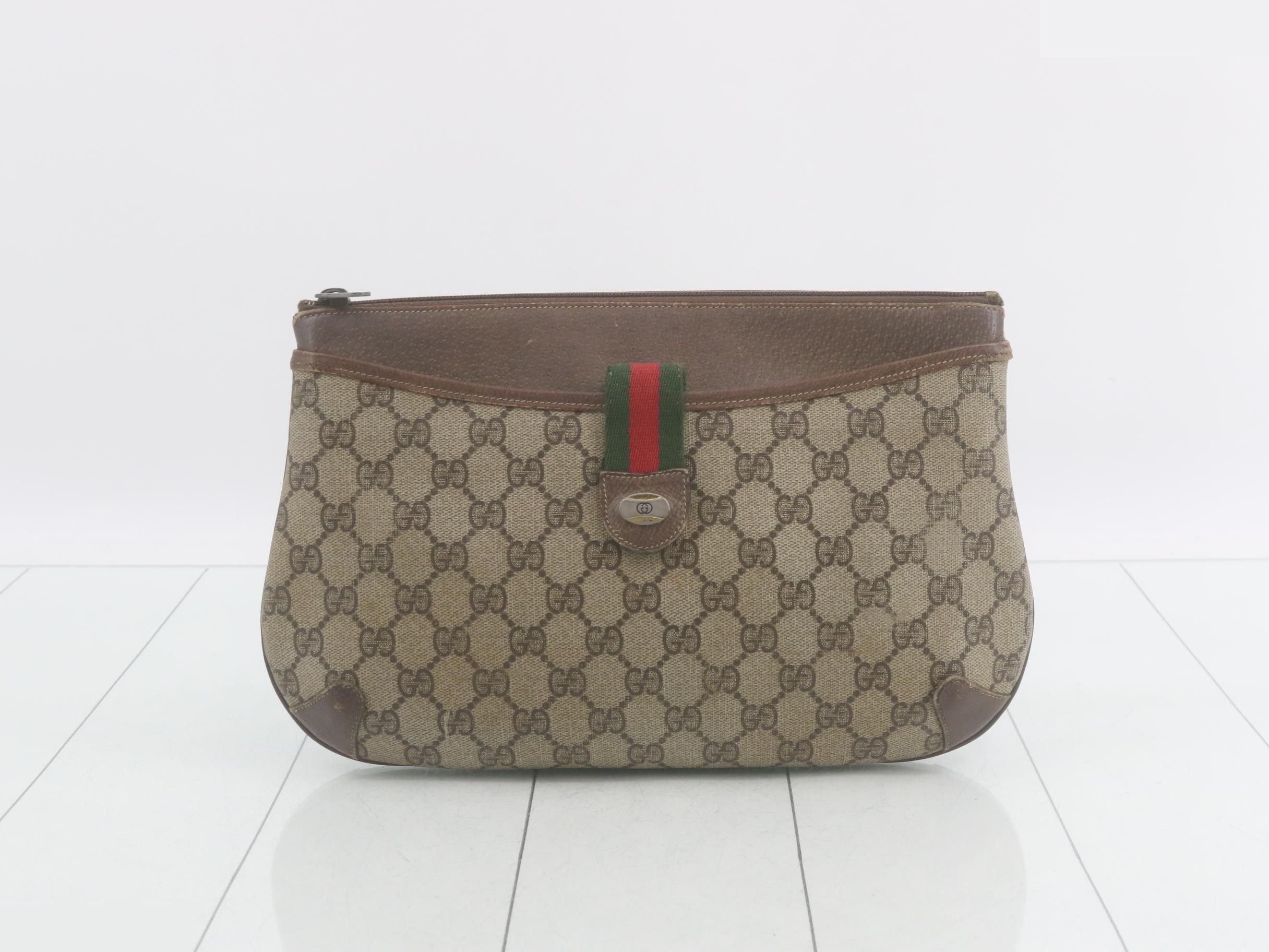GG Supreme Sherry Line Shoulder Bag