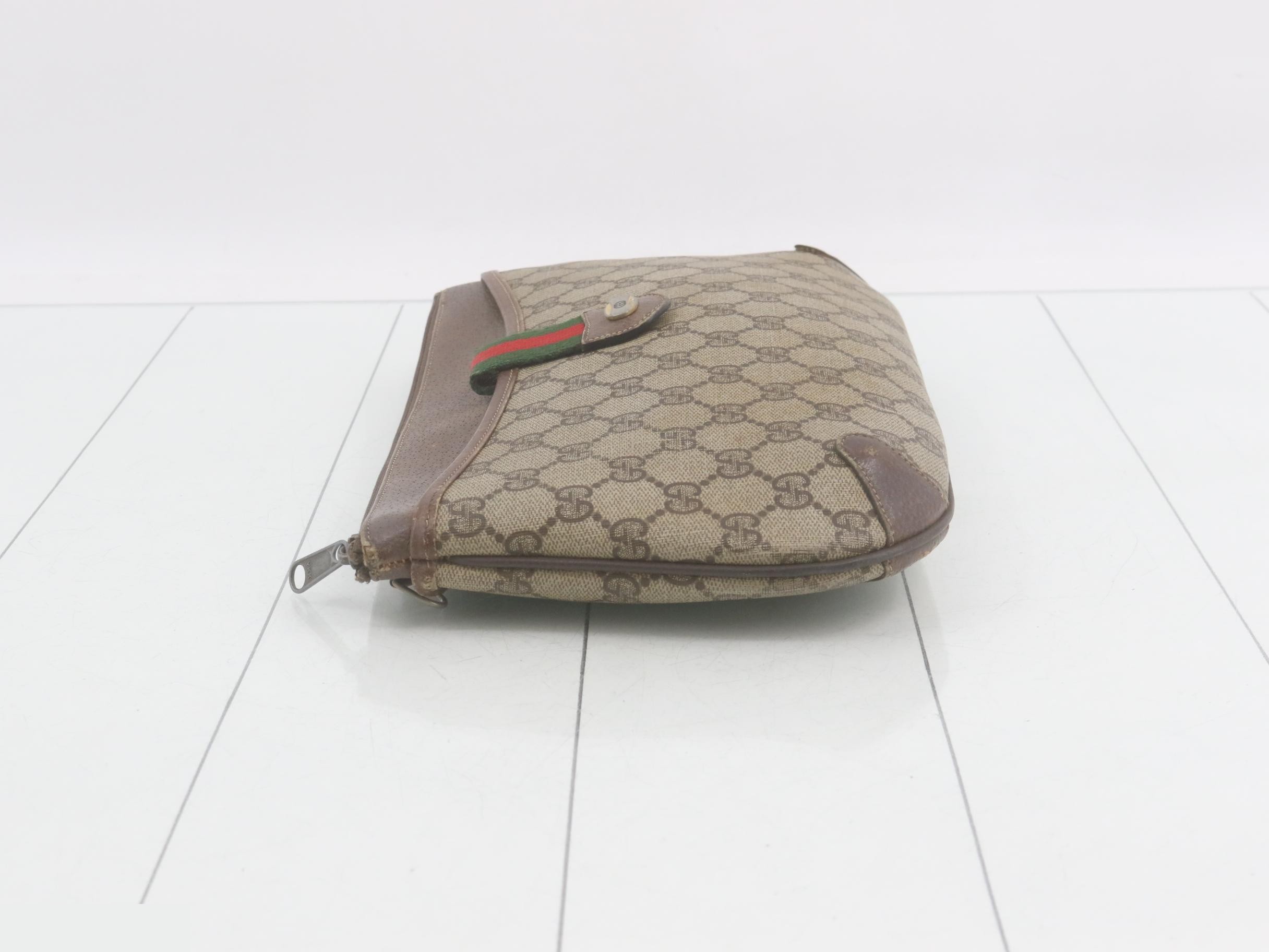 GG Supreme Sherry Line Shoulder Bag — view 4