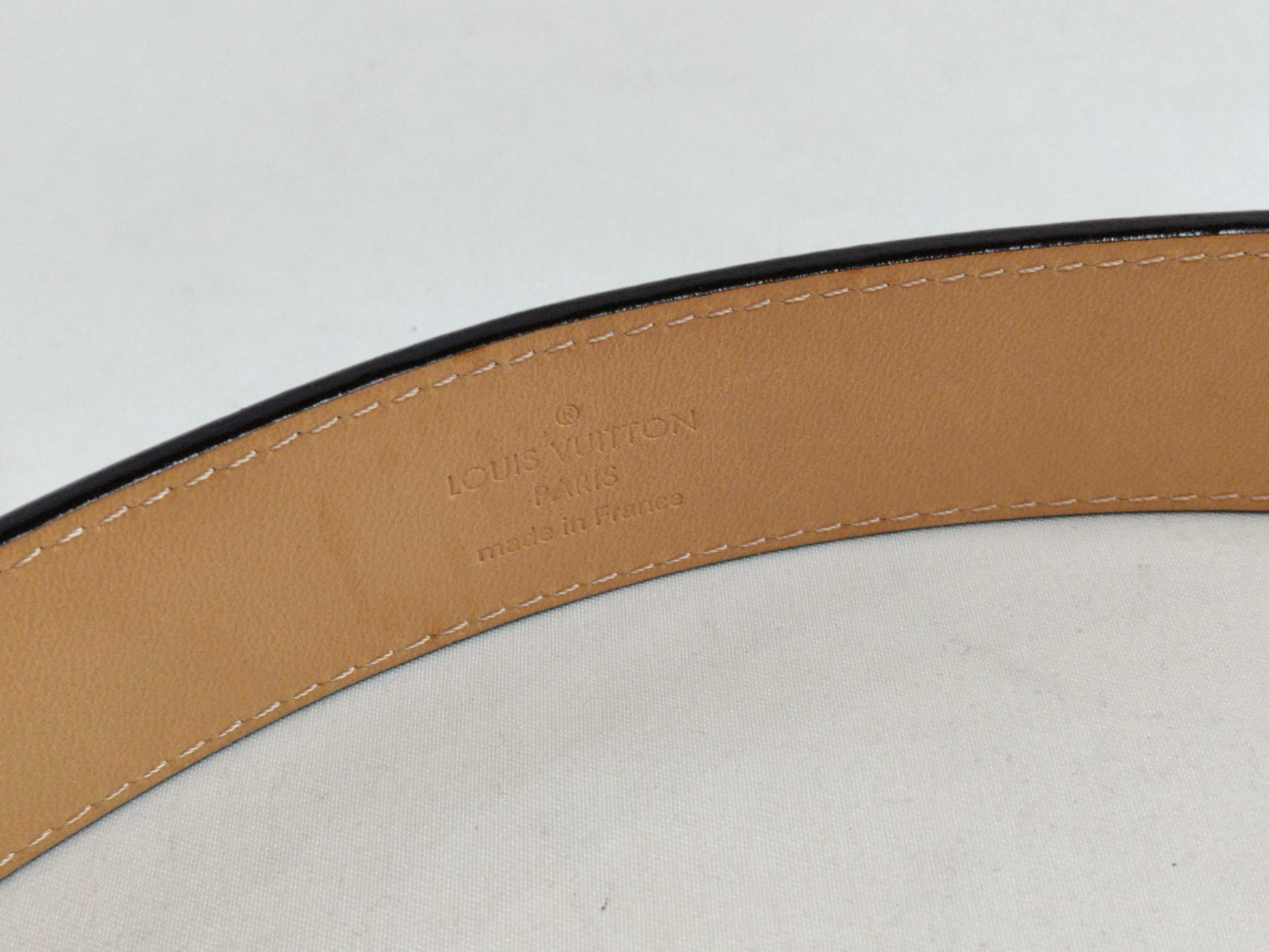 Vernis Ceinture Amarante 80/32 M6979 Belt — view 5