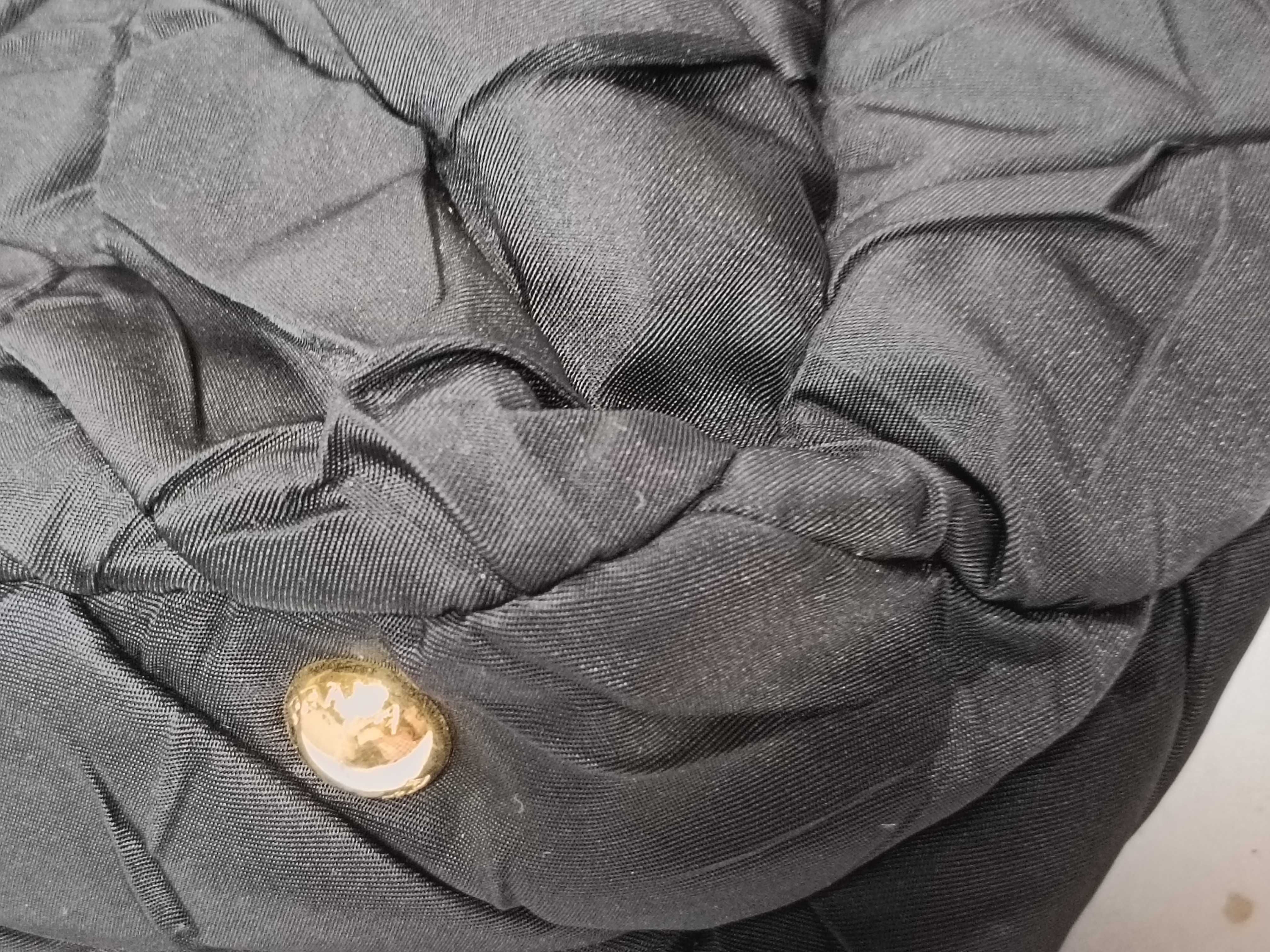 Nylon One-Shoulder Black Shoulder Bag — view 7