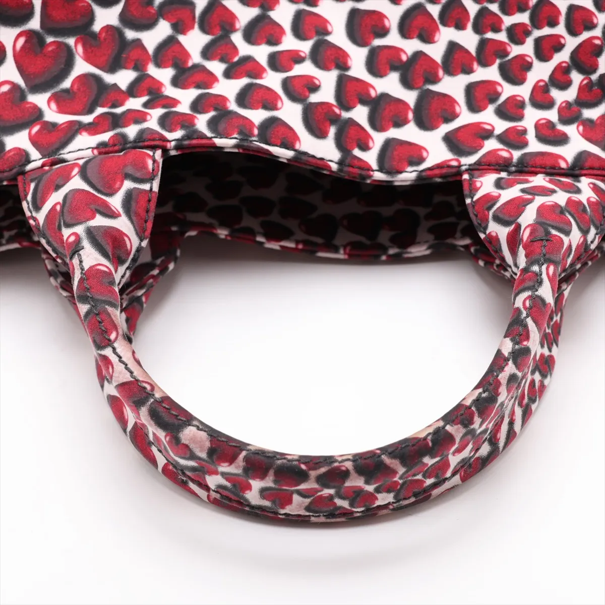 Tessuto Nylon Handbag, Red, BN1877 — view 5