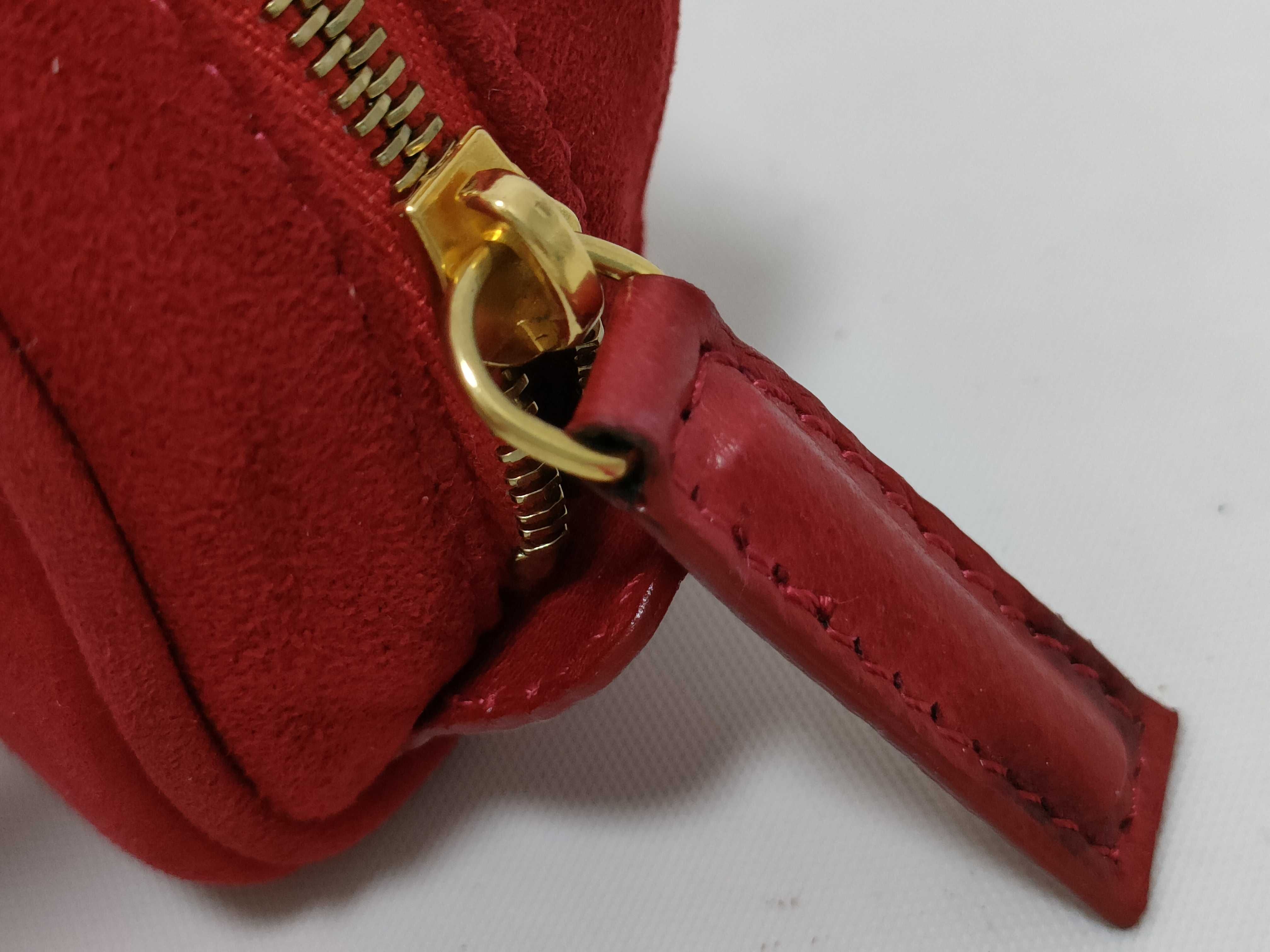 Suede Red Pouch — view 12