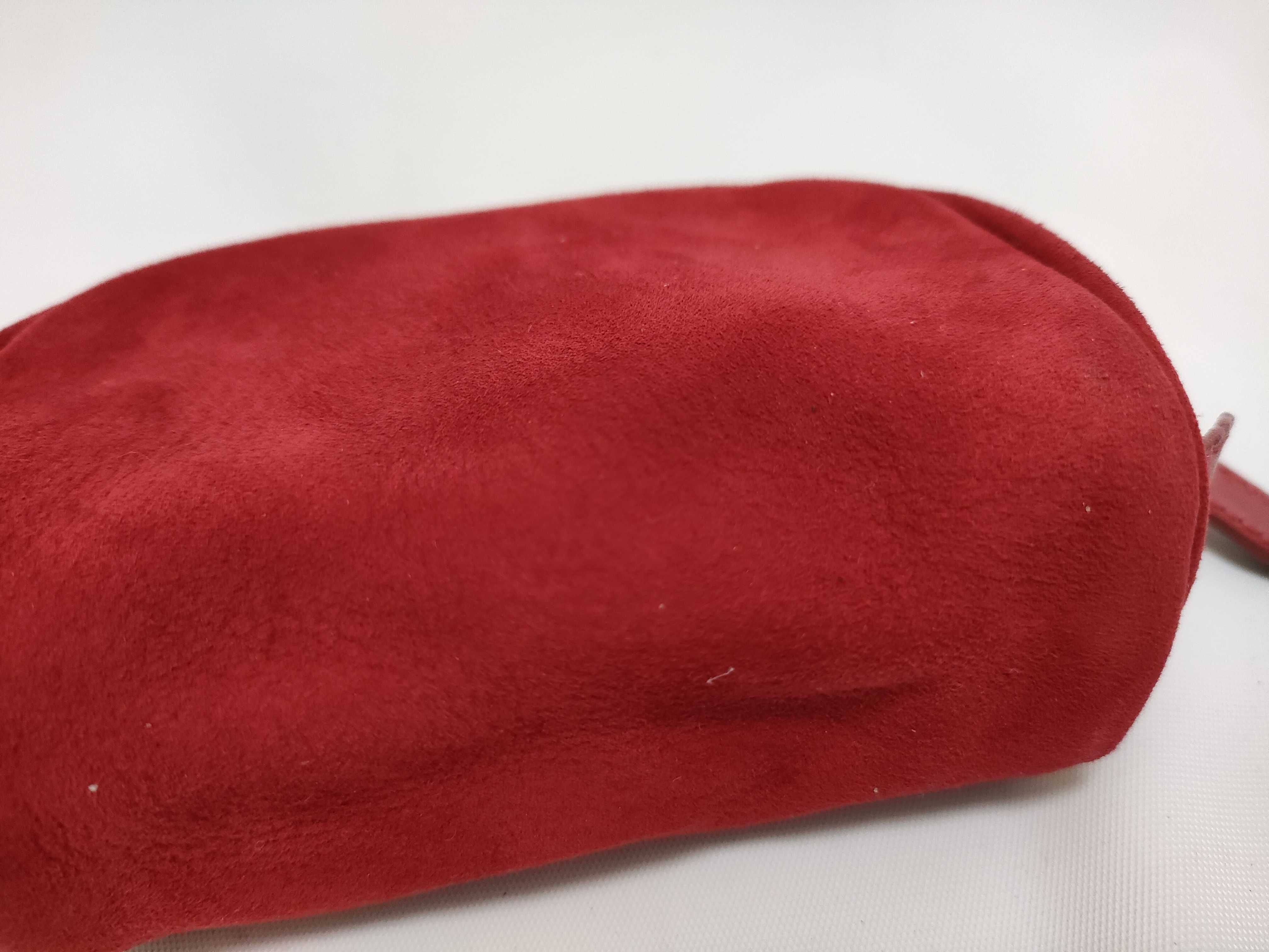 Suede Red Pouch — view 13