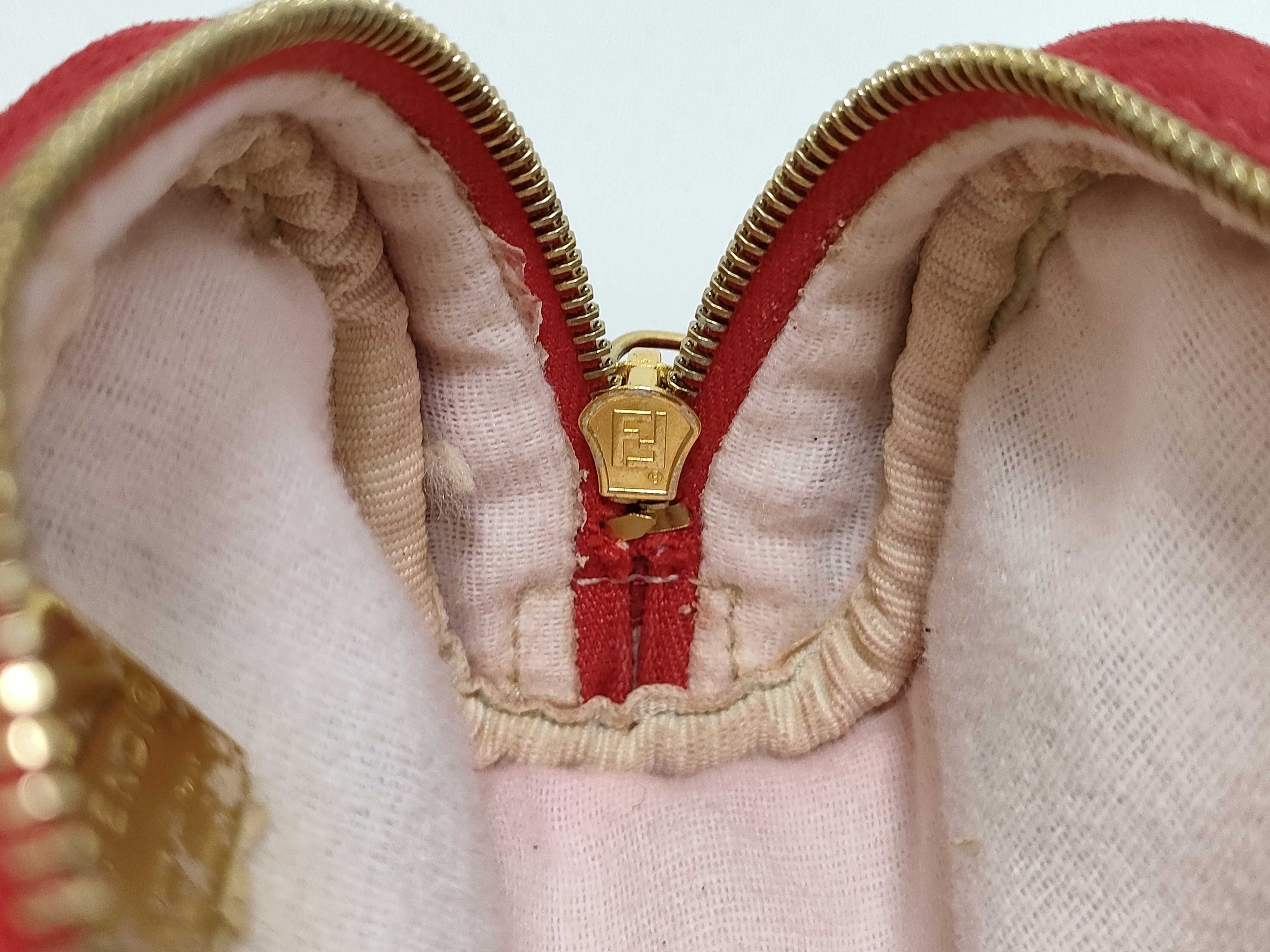 Suede Red Pouch — view 6