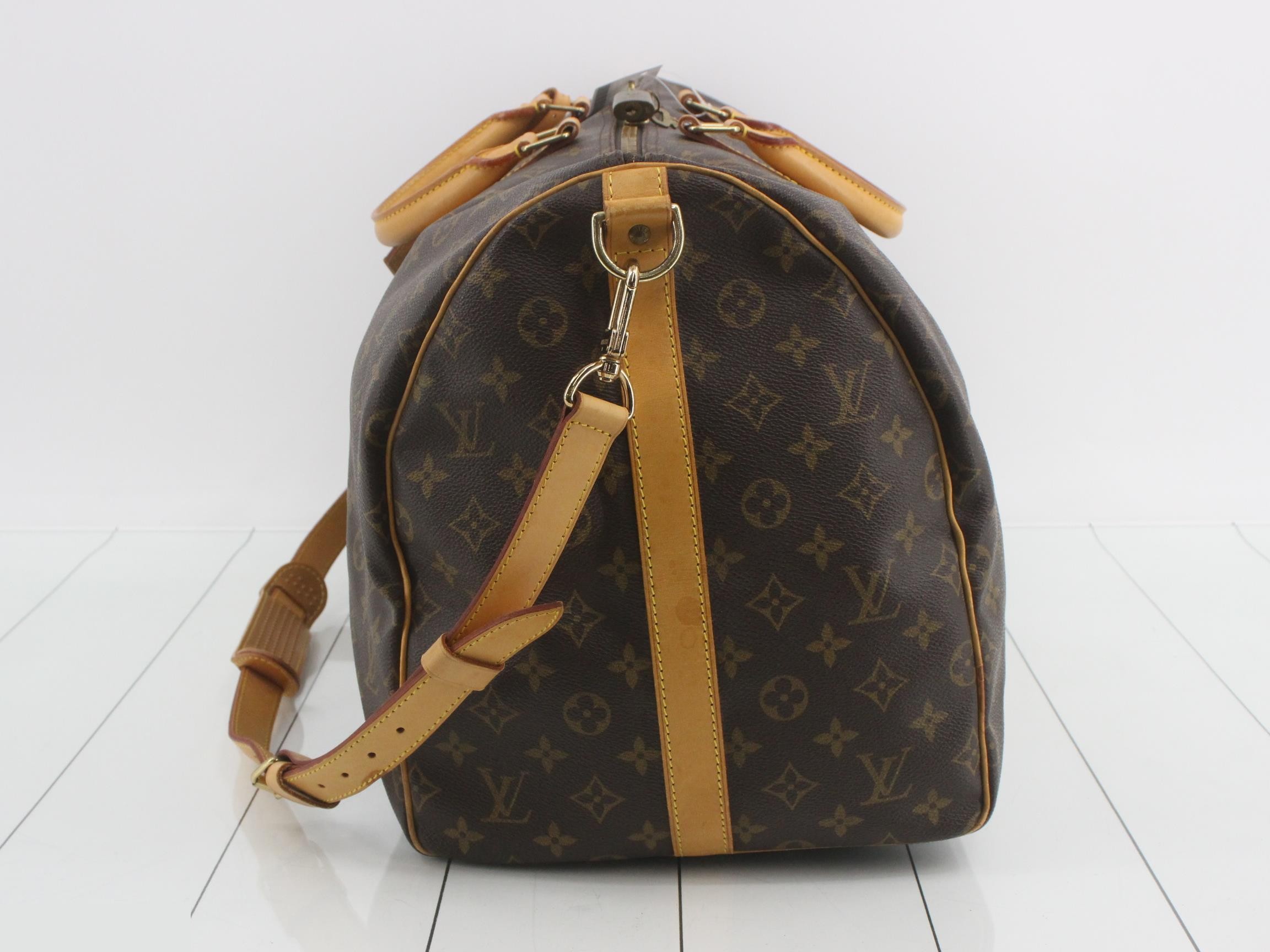 Monogram Keepall Bandoulière 55 — view 3