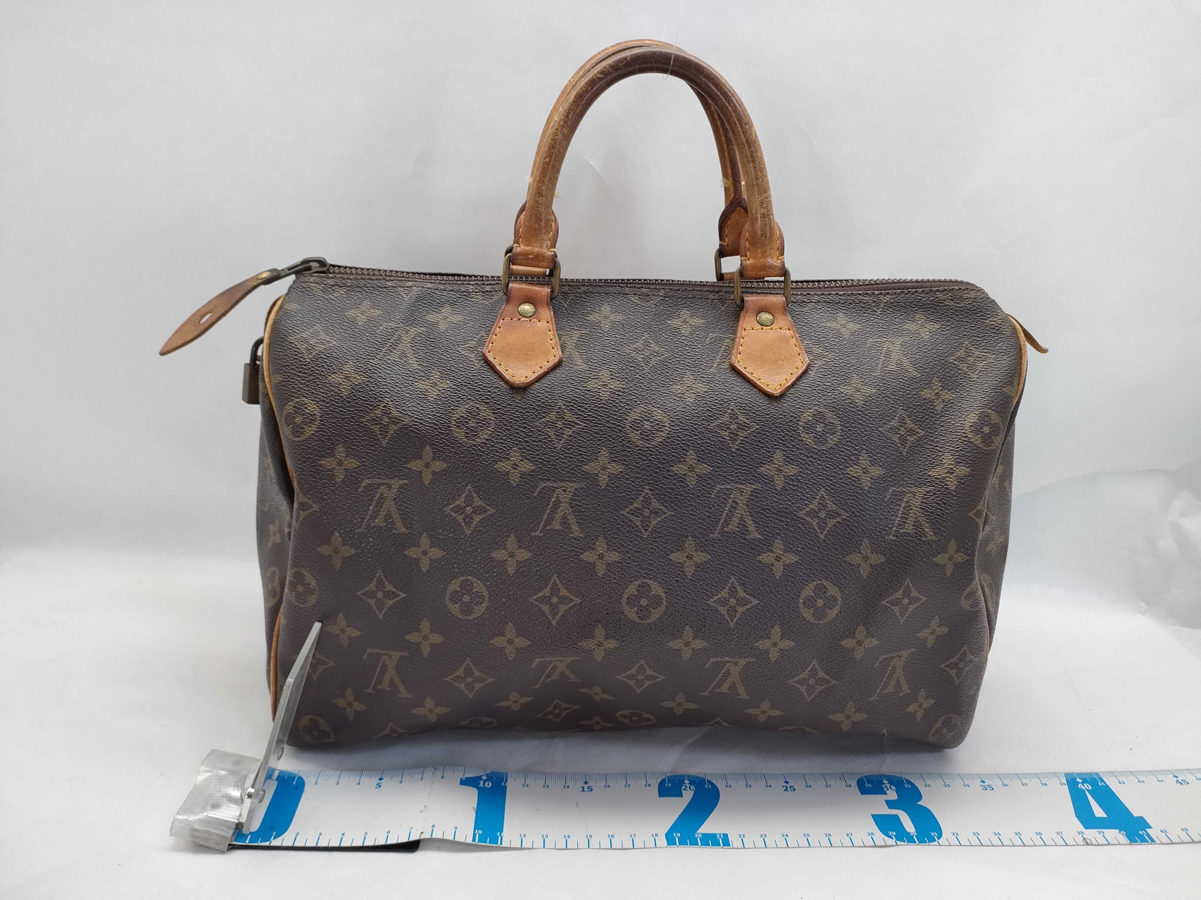 Monogram LV Speedy 35 Monogram M41524 SA Brown Boston Bag — view 2