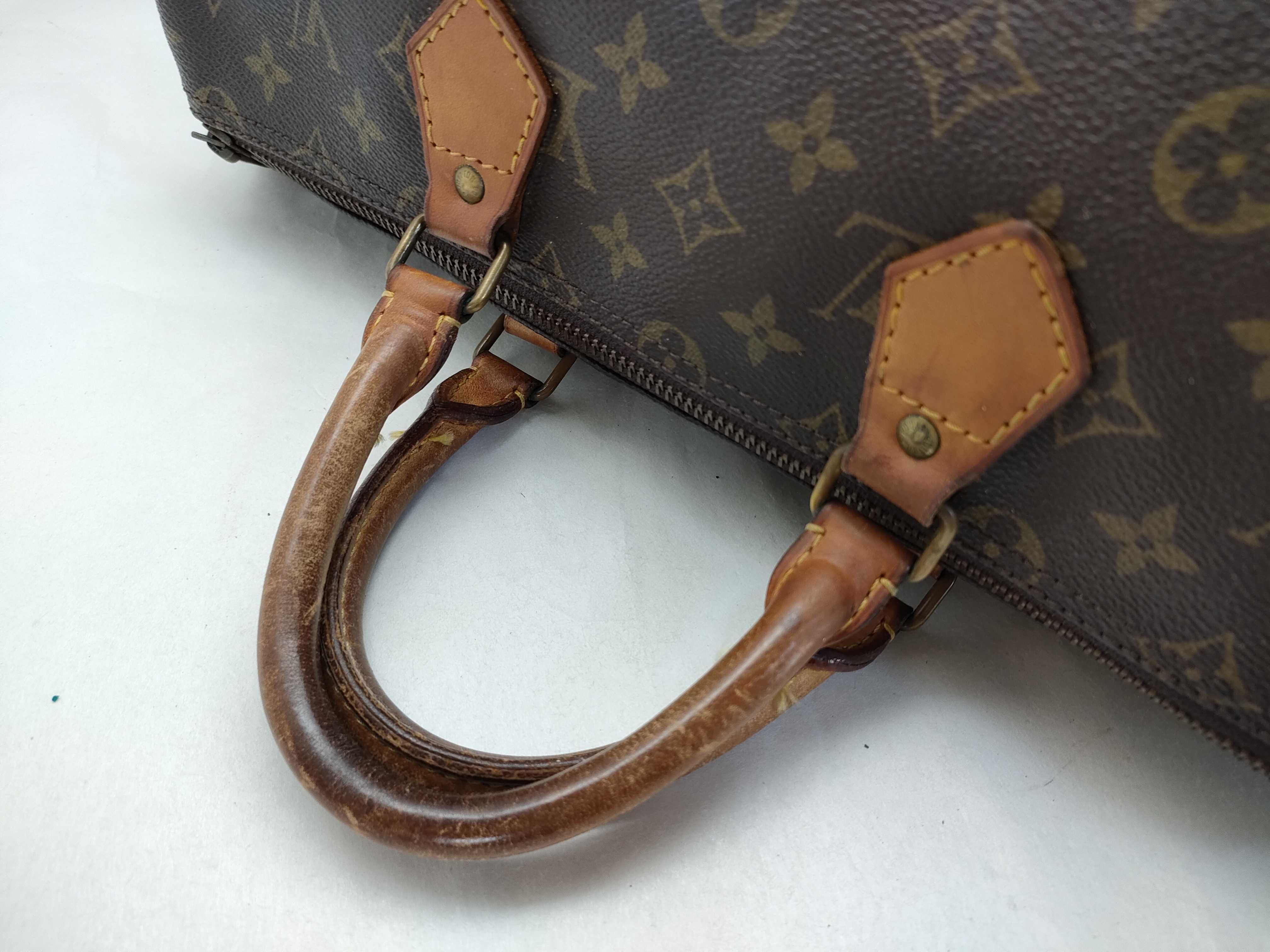 Monogram LV Speedy 35 Monogram M41524 SA Brown Boston Bag — view 3