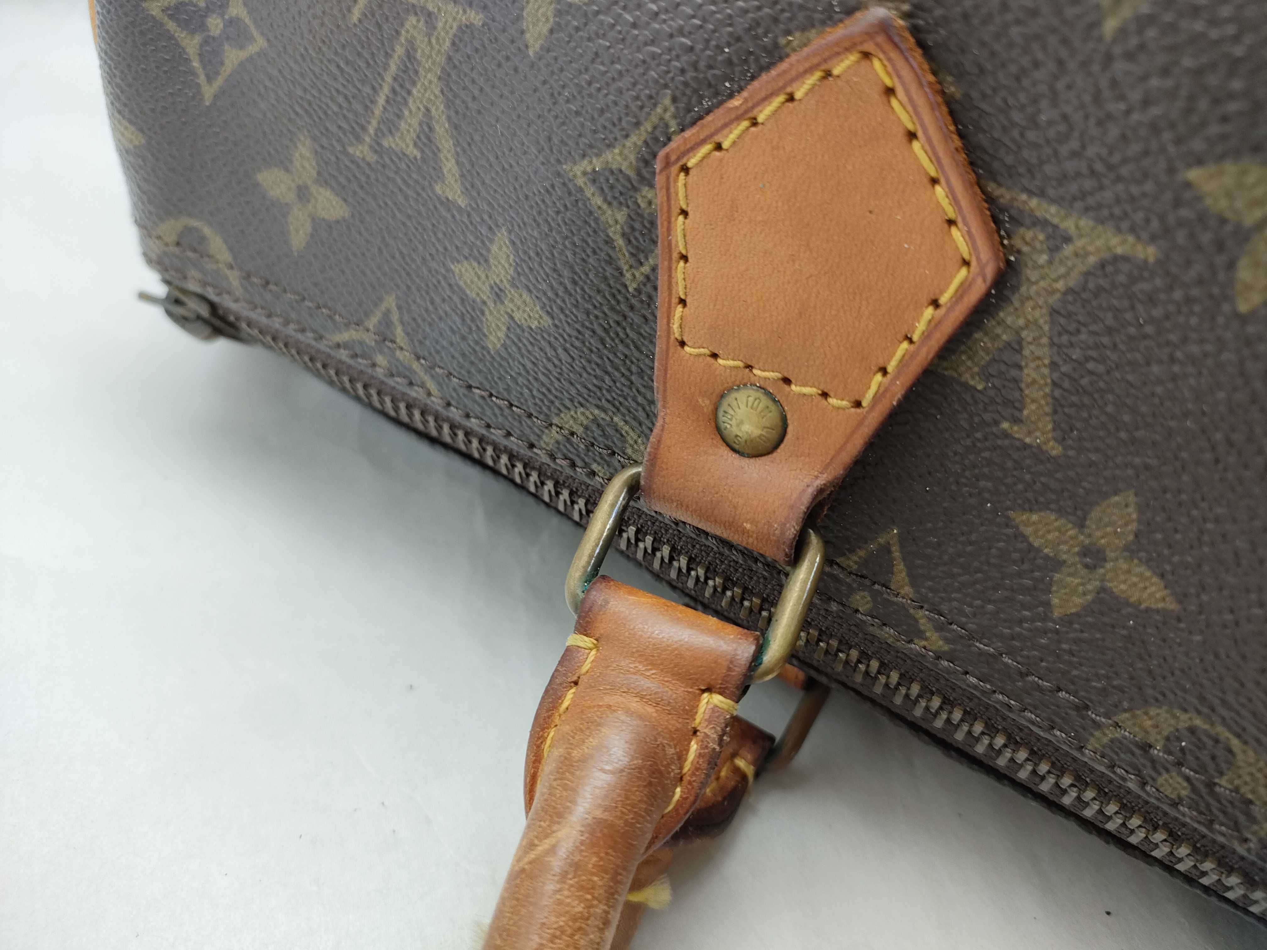 Monogram LV Speedy 35 Monogram M41524 SA Brown Boston Bag — view 5