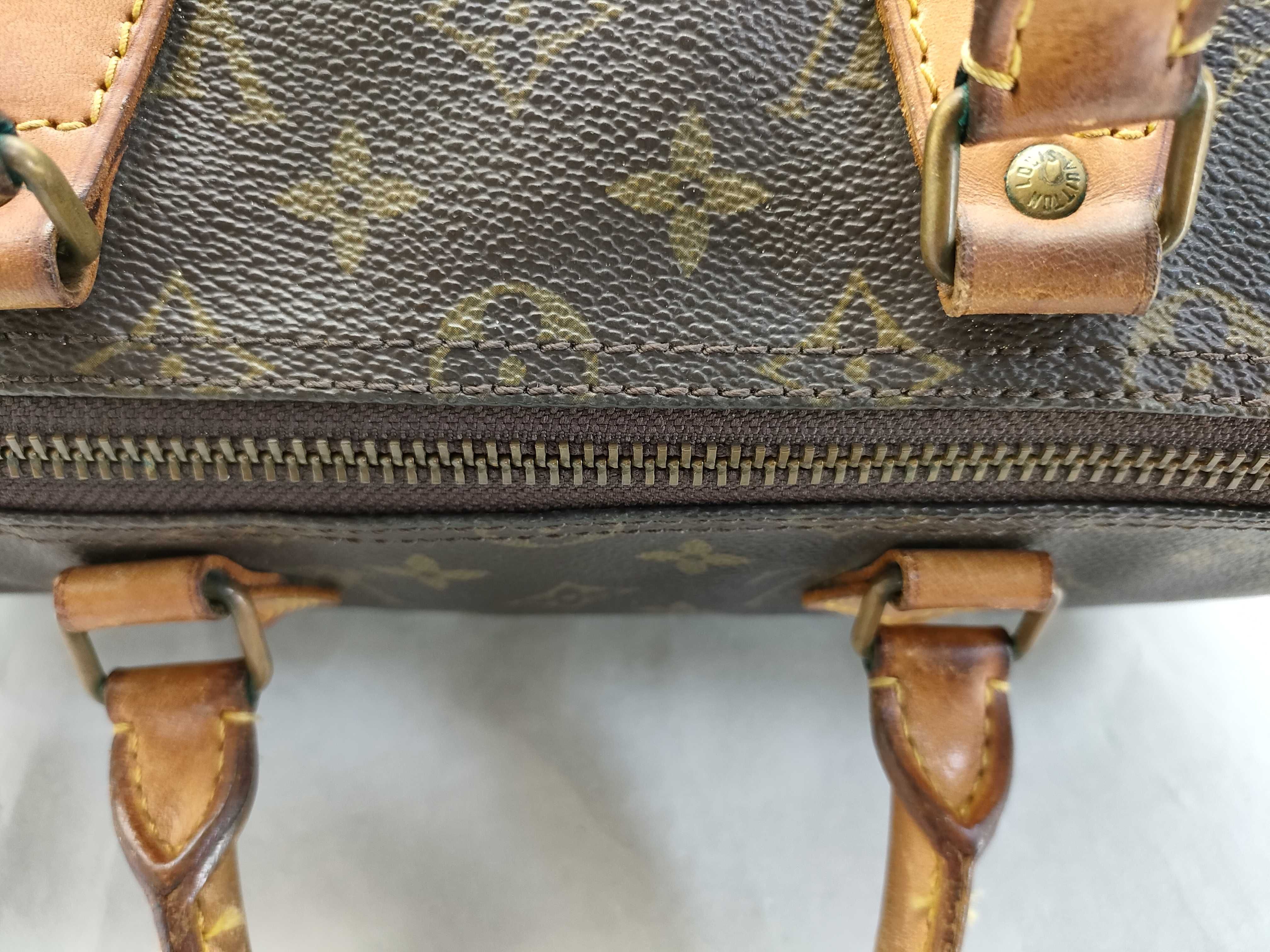 Monogram LV Speedy 35 Monogram M41524 SA Brown Boston Bag — view 6