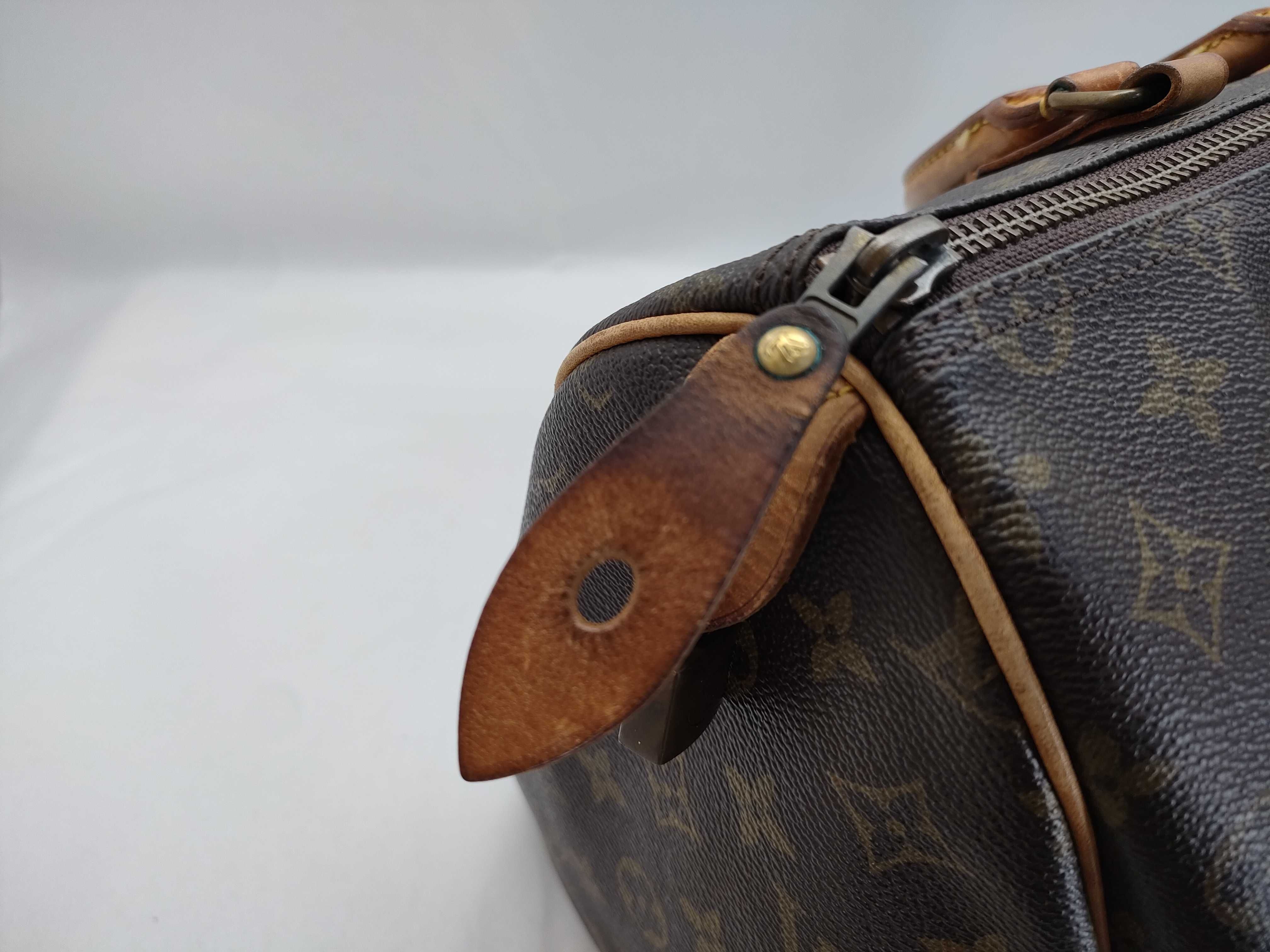 Monogram LV Speedy 35 Monogram M41524 SA Brown Boston Bag — view 7