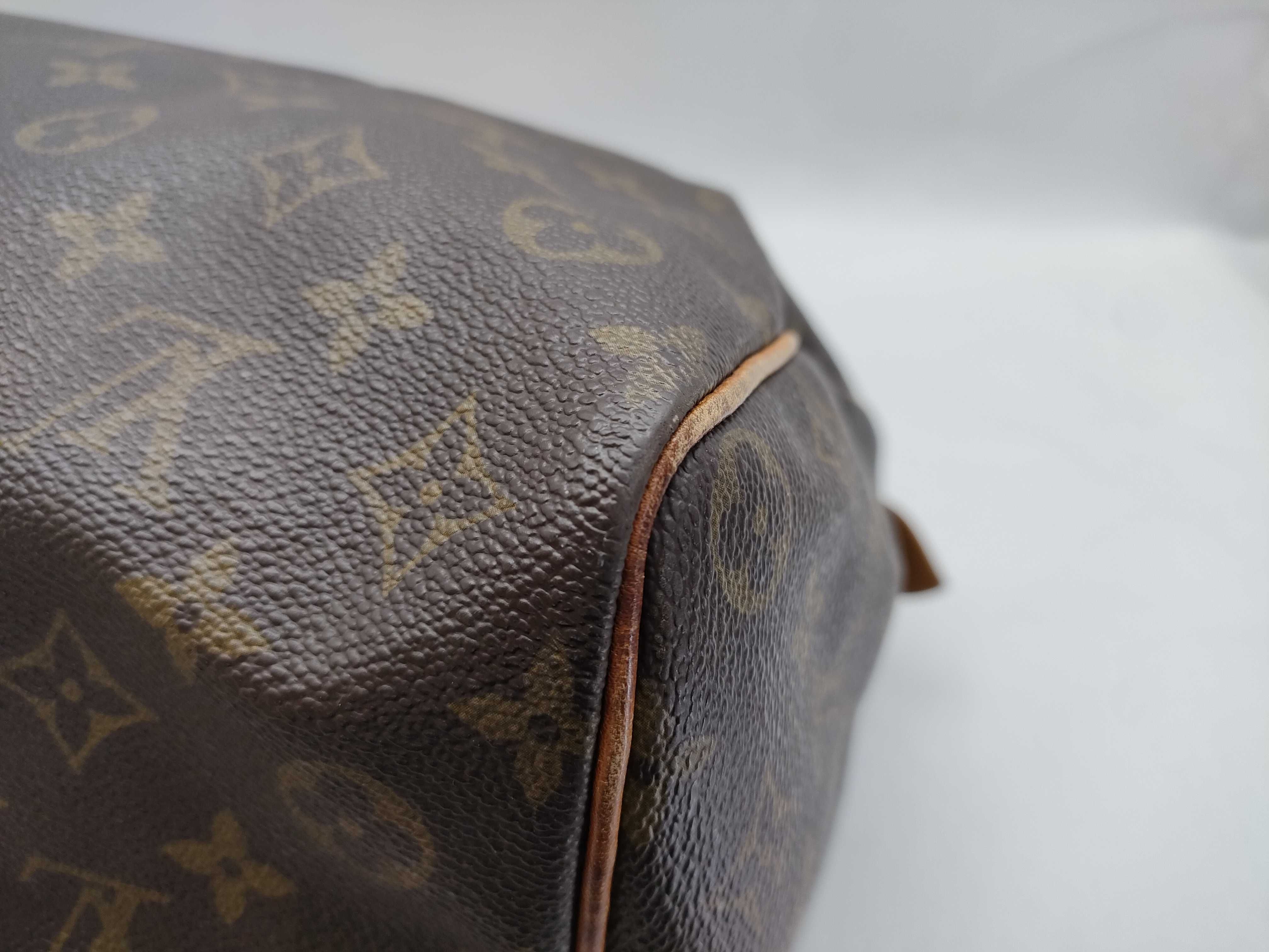 Monogram LV Speedy 35 Monogram M41524 SA Brown Boston Bag — view 8