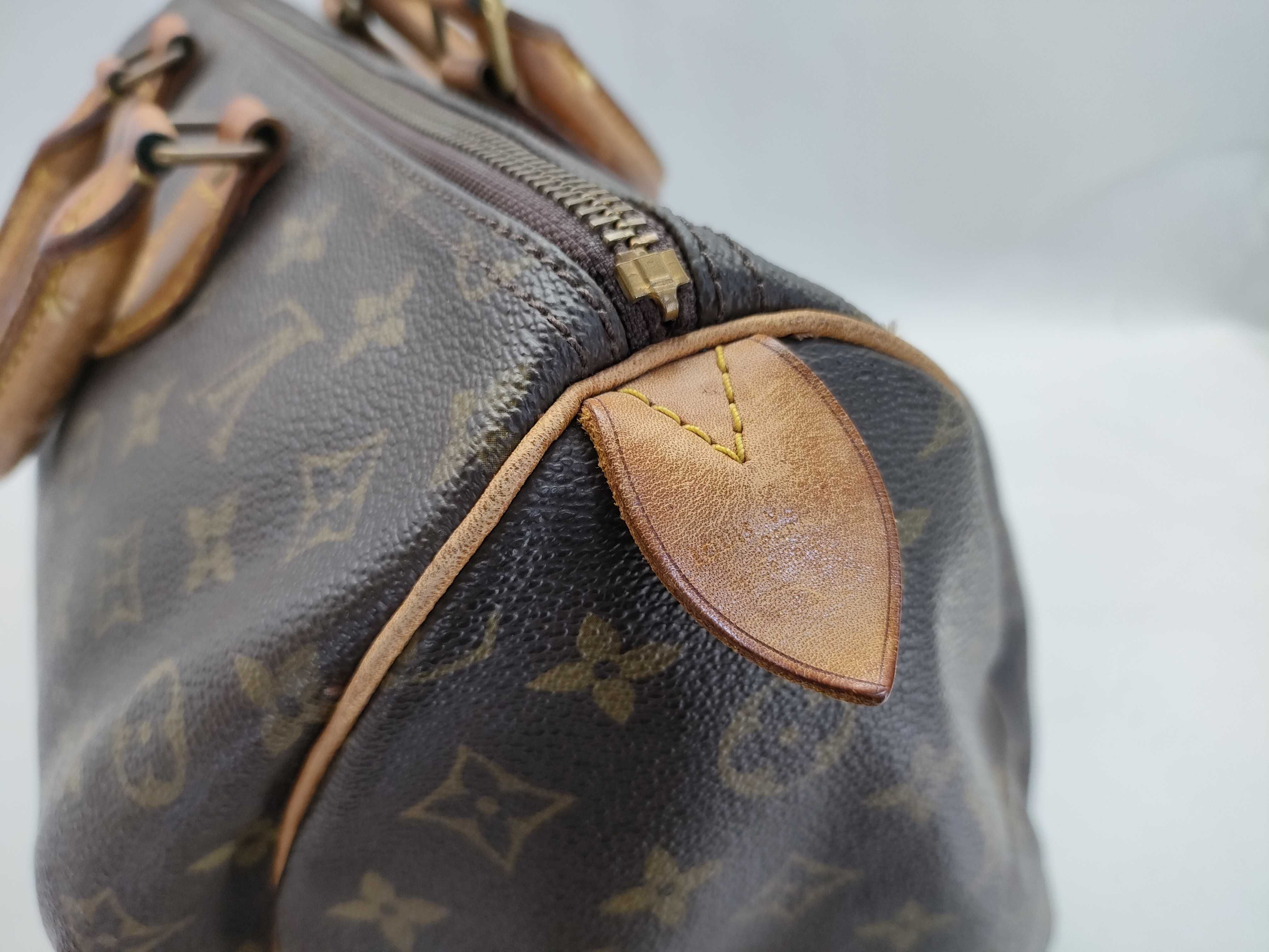 Monogram LV Speedy 35 Monogram M41524 SA Brown Boston Bag — view 10
