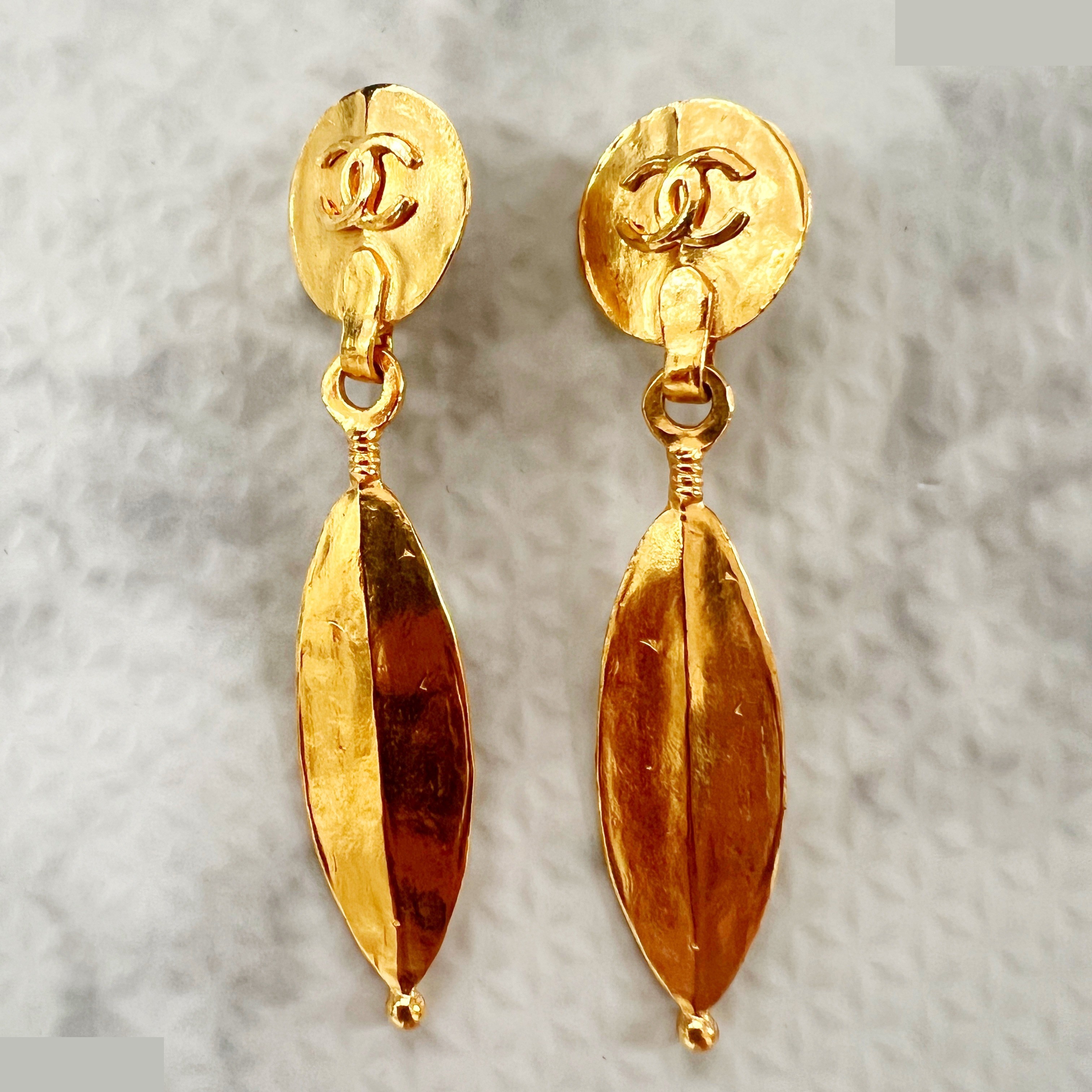 98P Swing Coco Mark Earrings — view 2