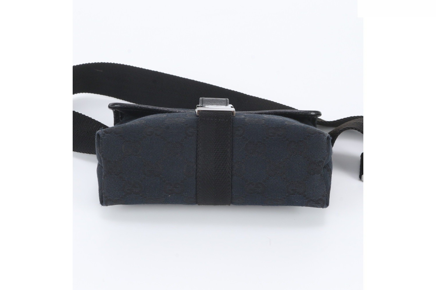 GG Canvas 131236 Leather 2-Way Body Bag — view 6