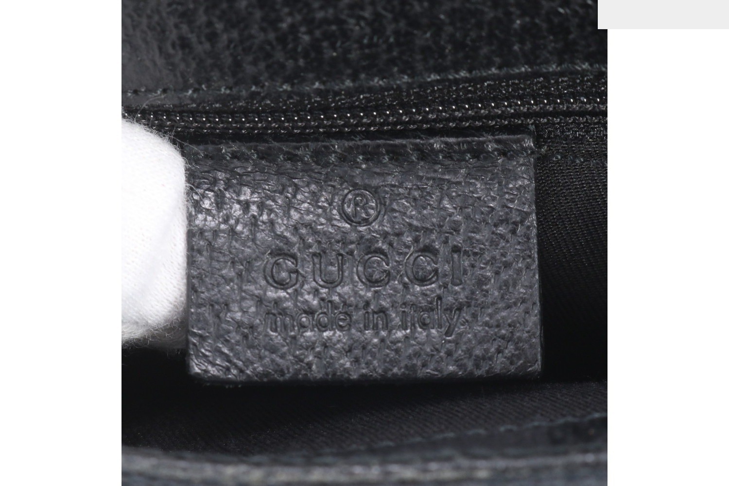 GG Canvas 131236 Leather 2-Way Body Bag — view 8