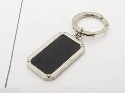 Guccissima (ssima leather) keychain/key ring