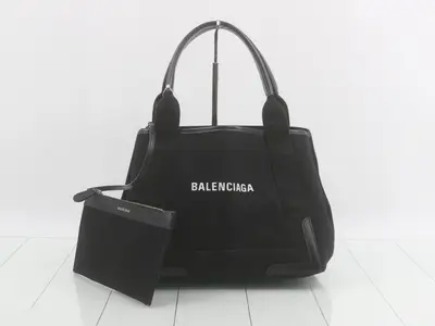Navy Cabas Black