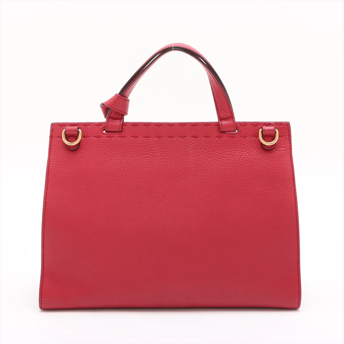 GG Marmont Leather 2WAY Handbag Red 421890 — view 2
