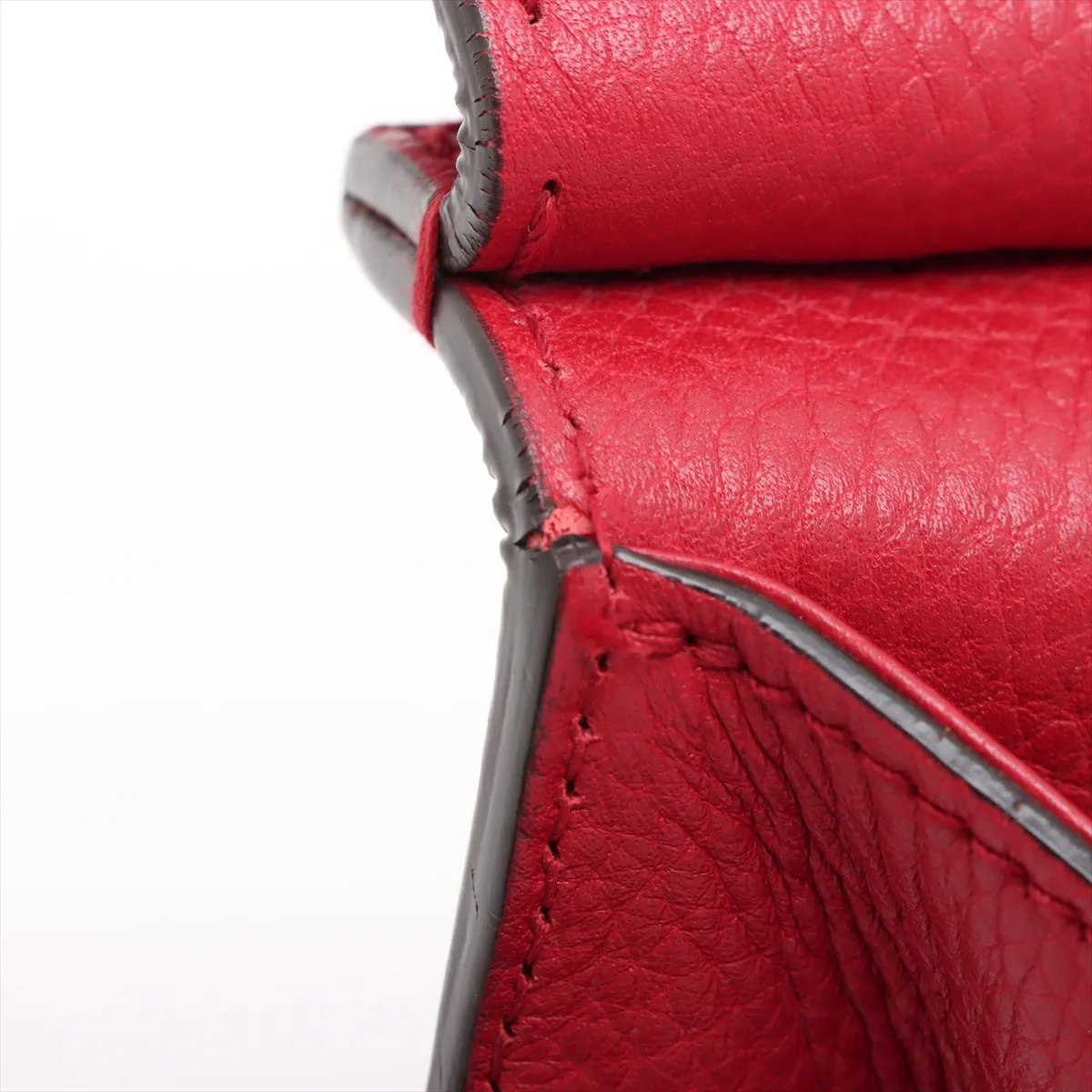 GG Marmont Leather 2WAY Handbag Red 421890 — view 12