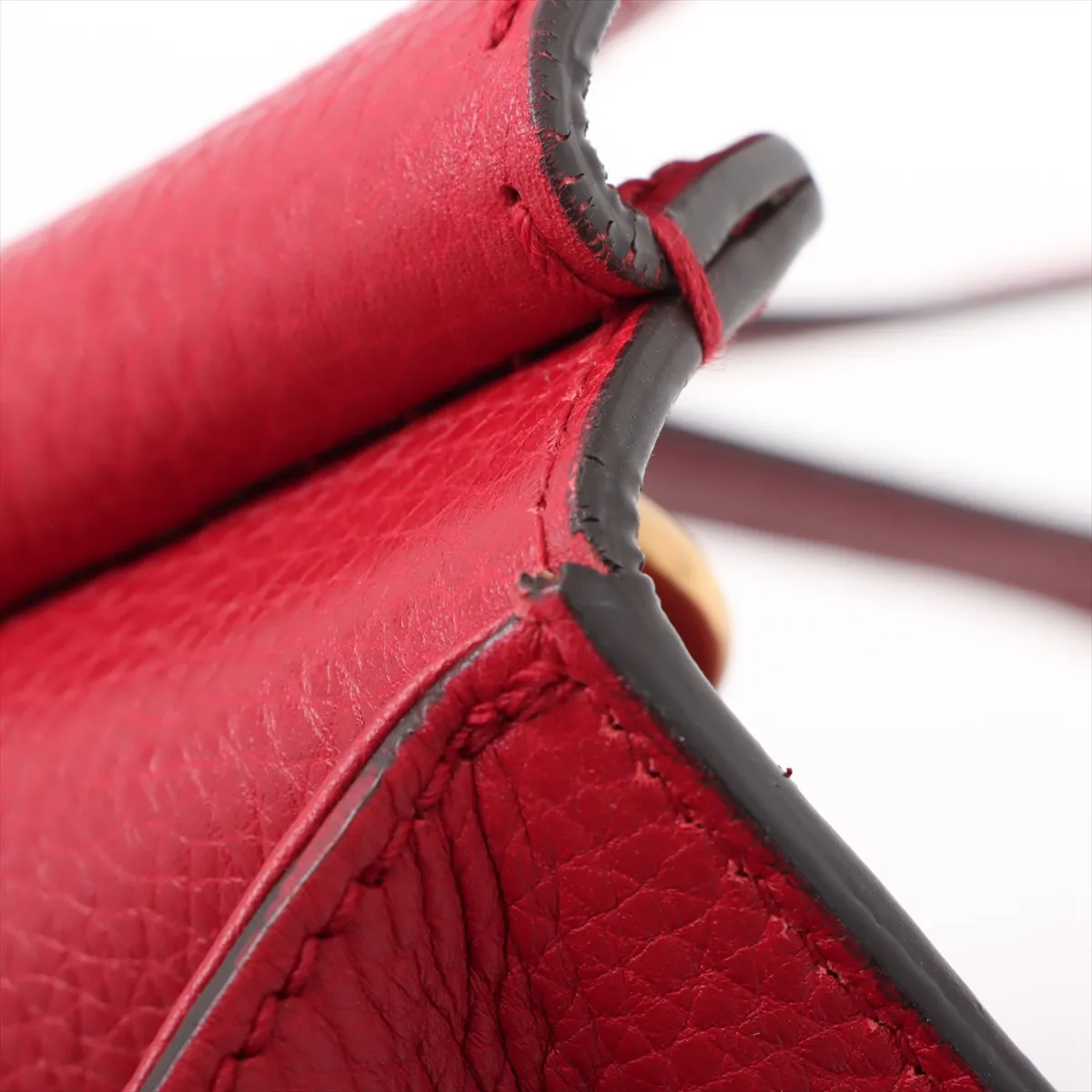 GG Marmont Leather 2WAY Handbag Red 421890 — view 13