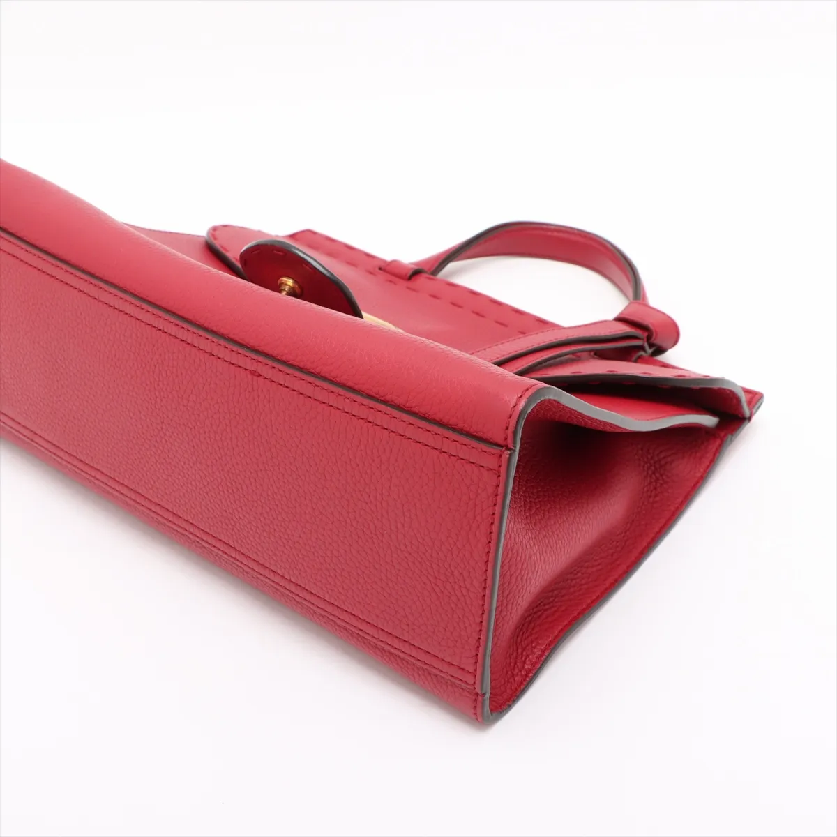 GG Marmont Leather 2WAY Handbag Red 421890 — view 3