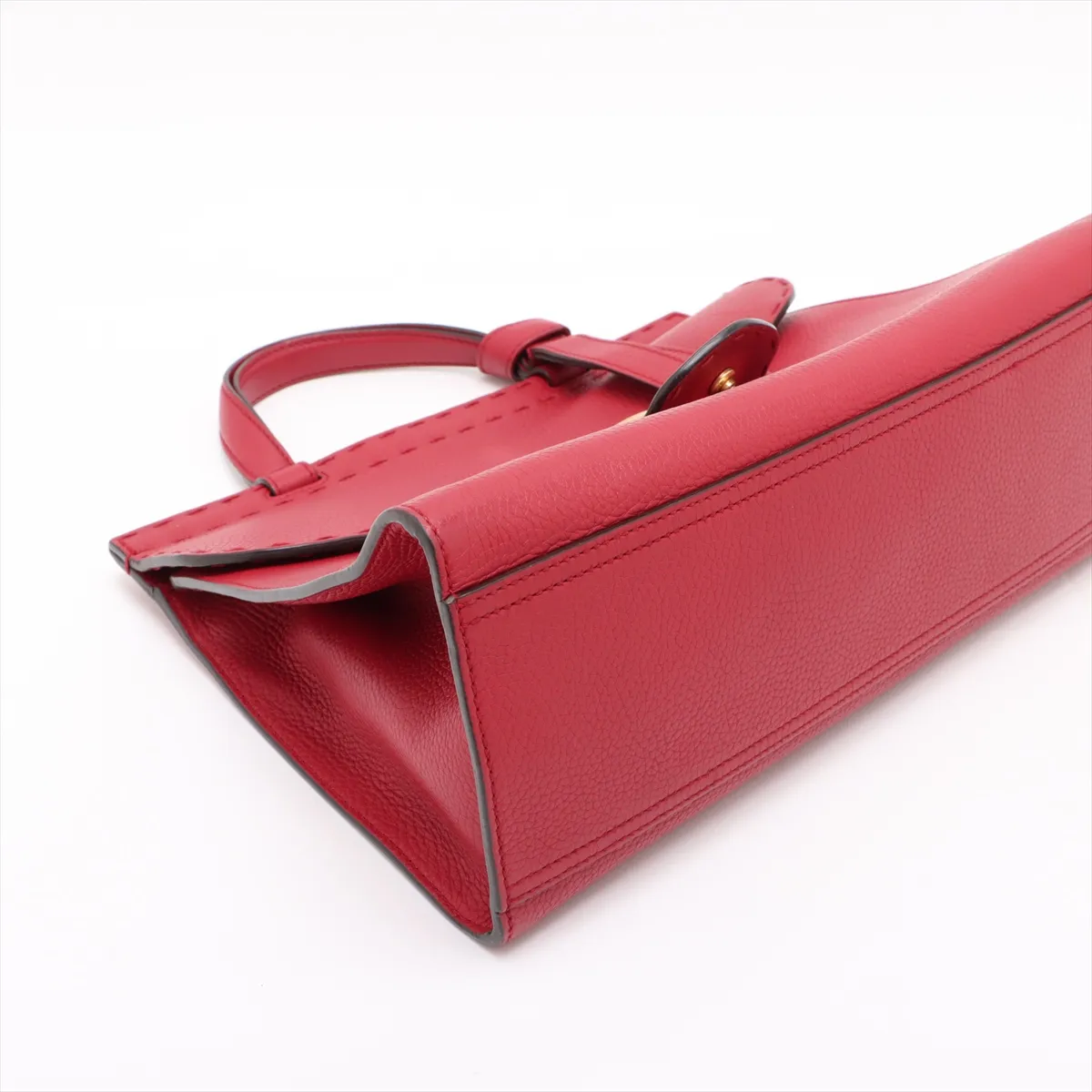 GG Marmont Leather 2WAY Handbag Red 421890 — view 4