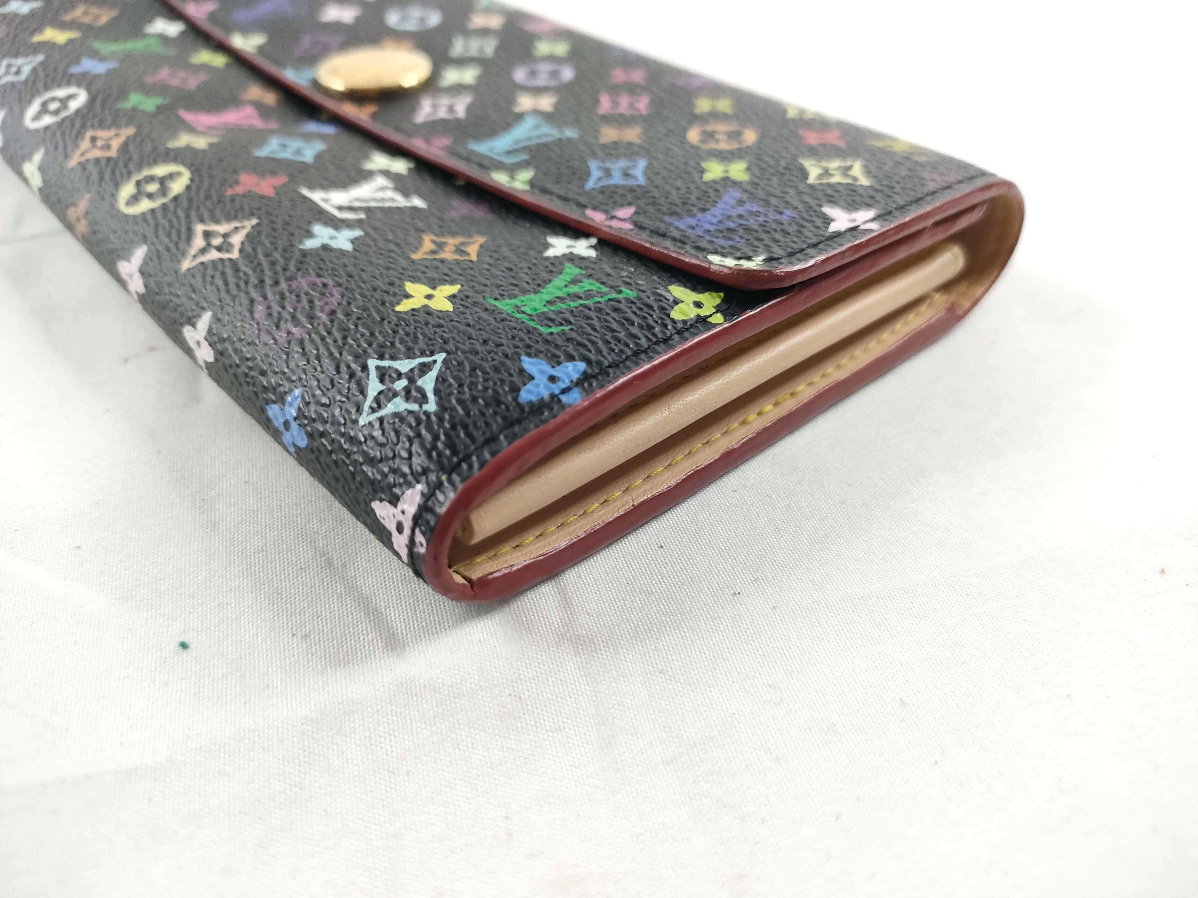 Monogram Multicolor Louis Vuitton Portemonnaie Credit Wallet — view 3