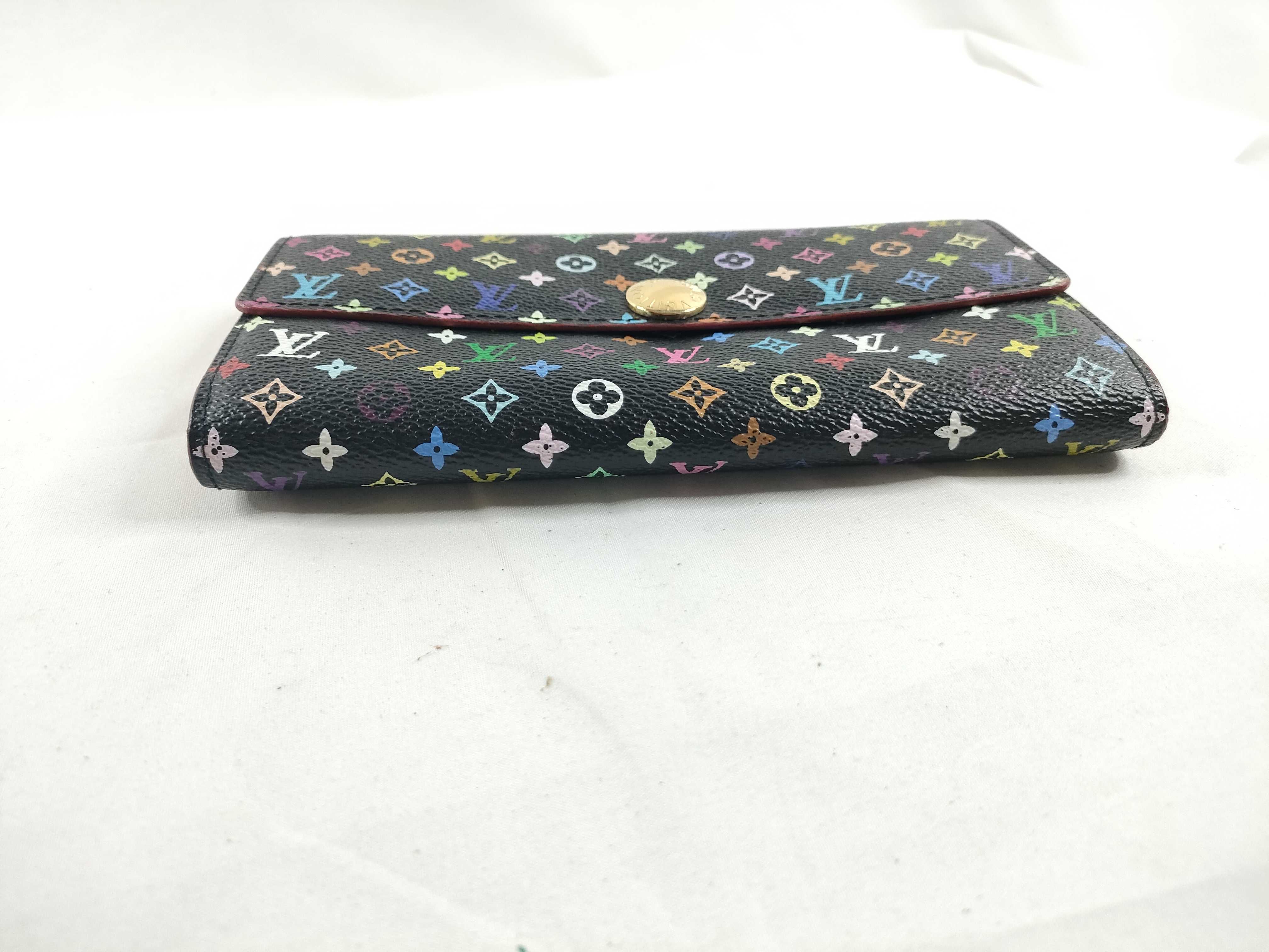 Monogram Multicolor Louis Vuitton Portemonnaie Credit Wallet — view 6