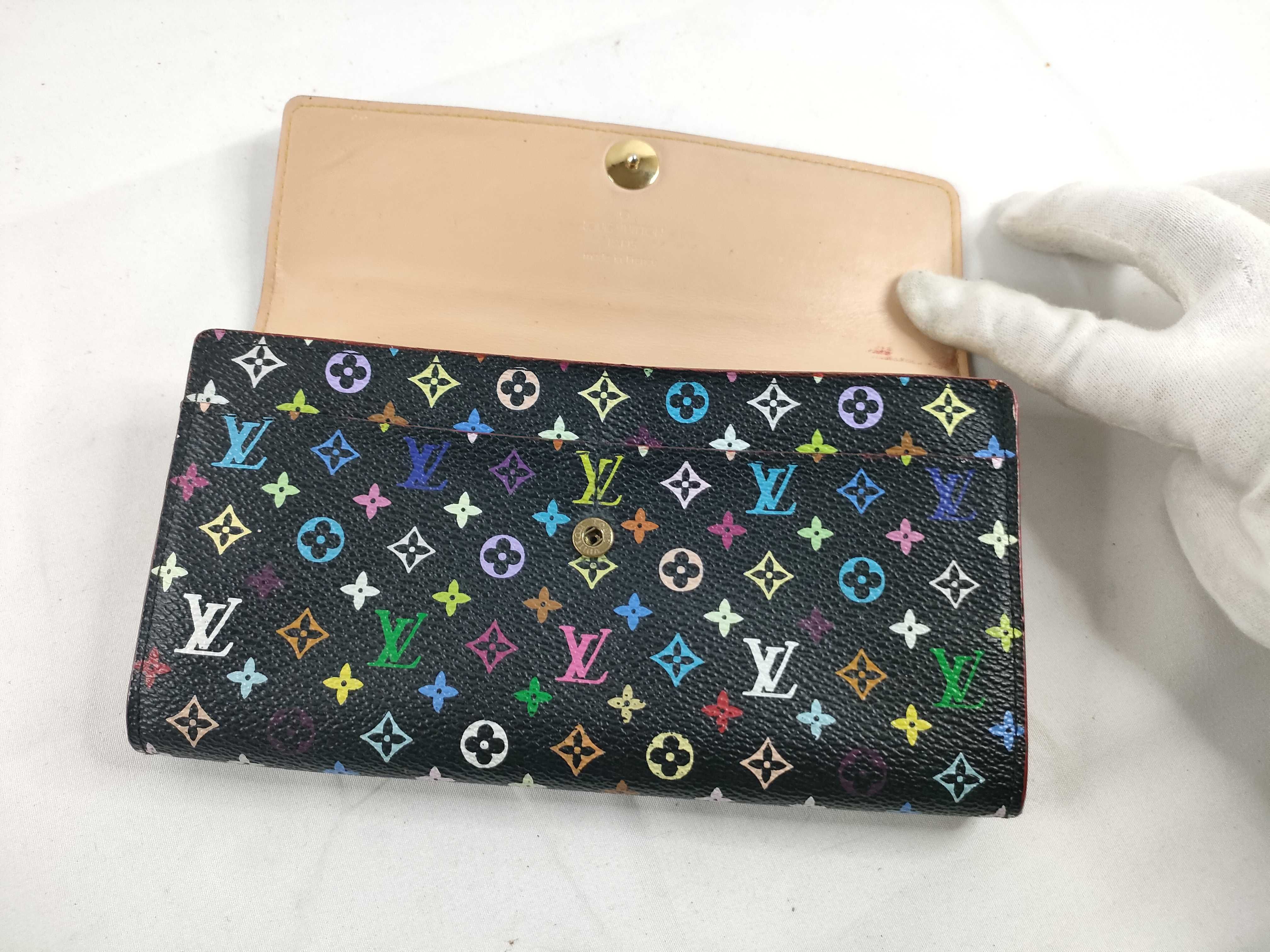 Monogram Multicolor Louis Vuitton Portemonnaie Credit Wallet — view 8