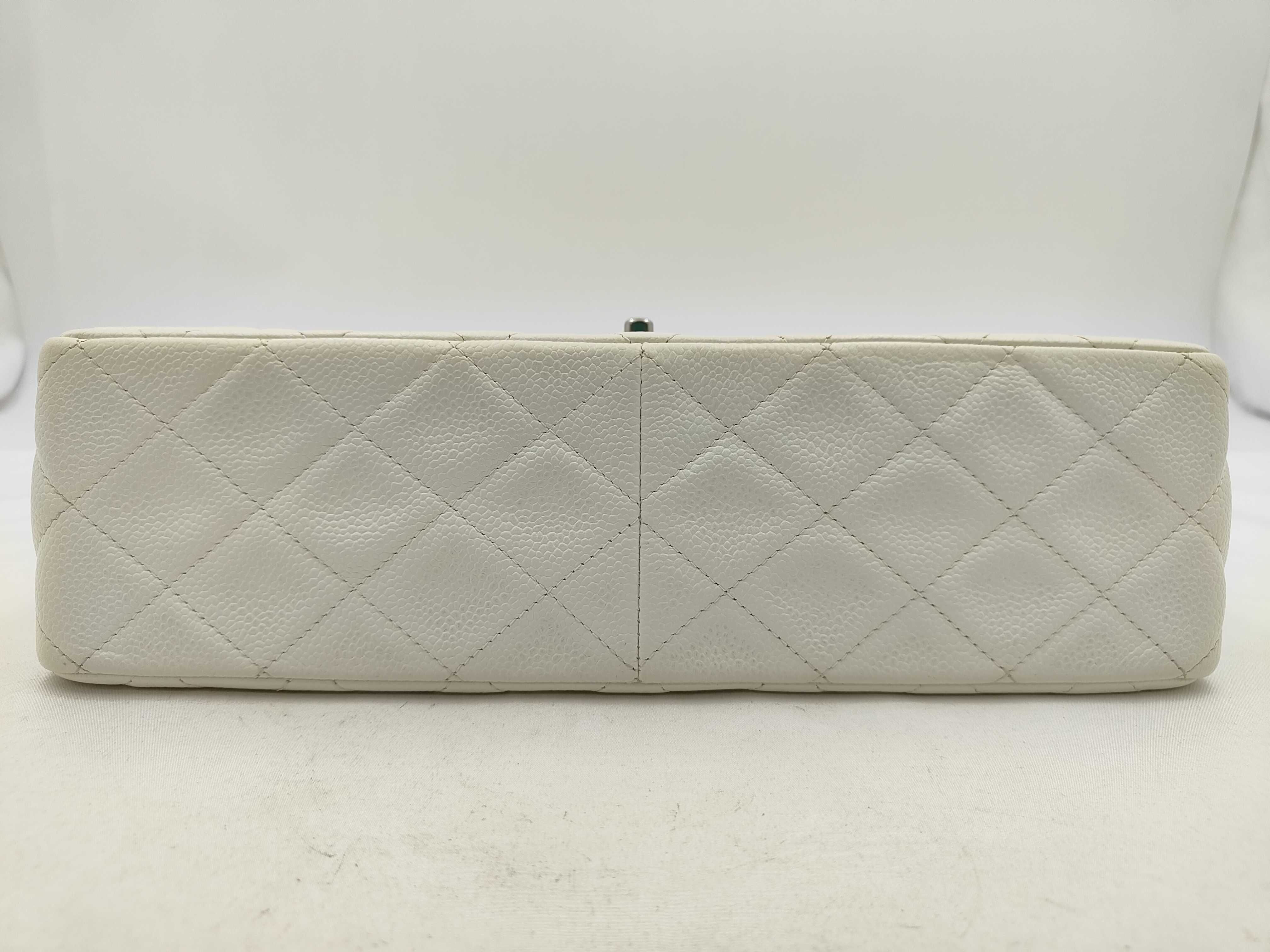 Caviar Skin Large Matelassé Shoulder Bag (Serial No. 12) — view 7