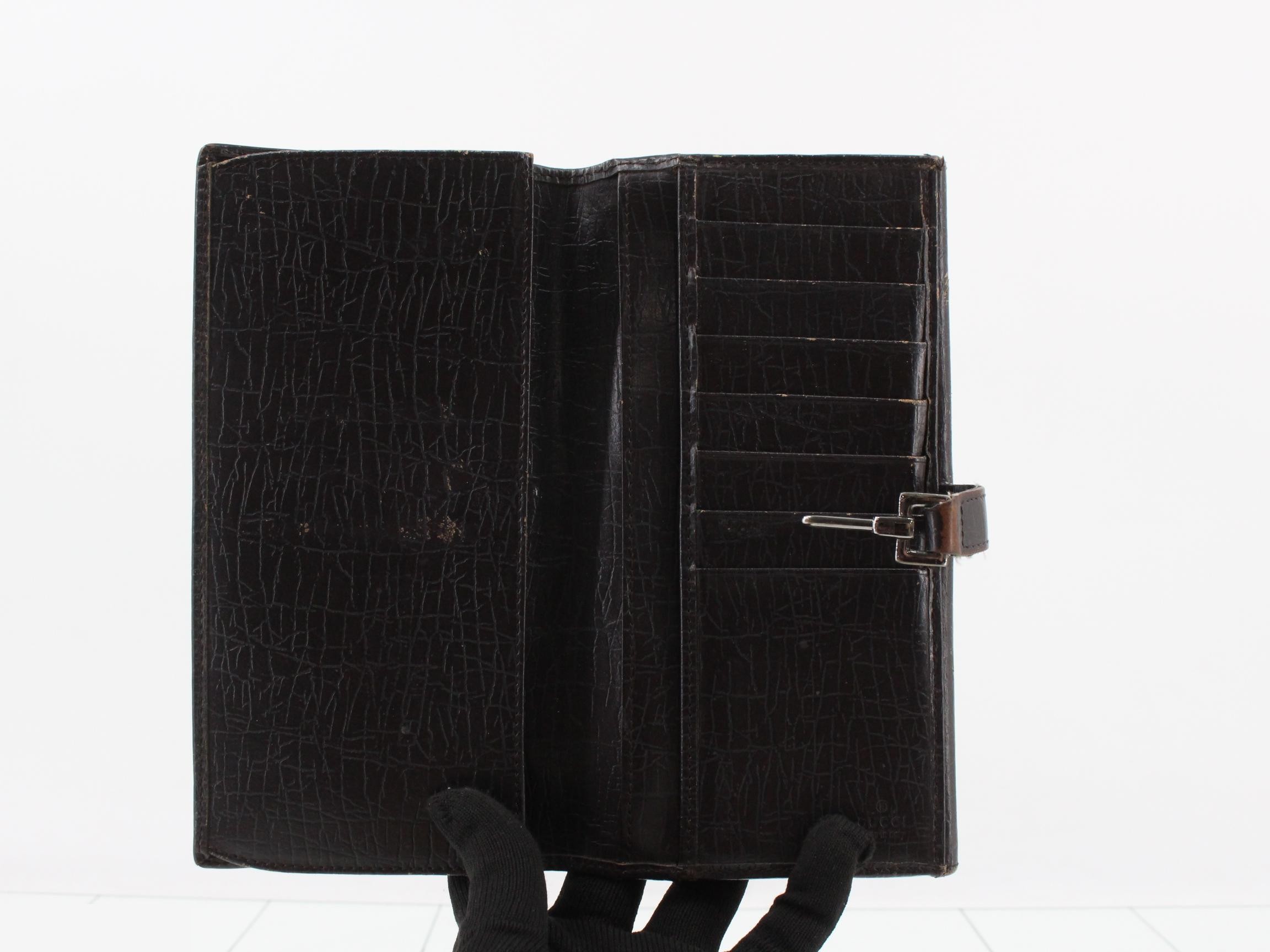 long wallet, GG, Sherry line — view 4