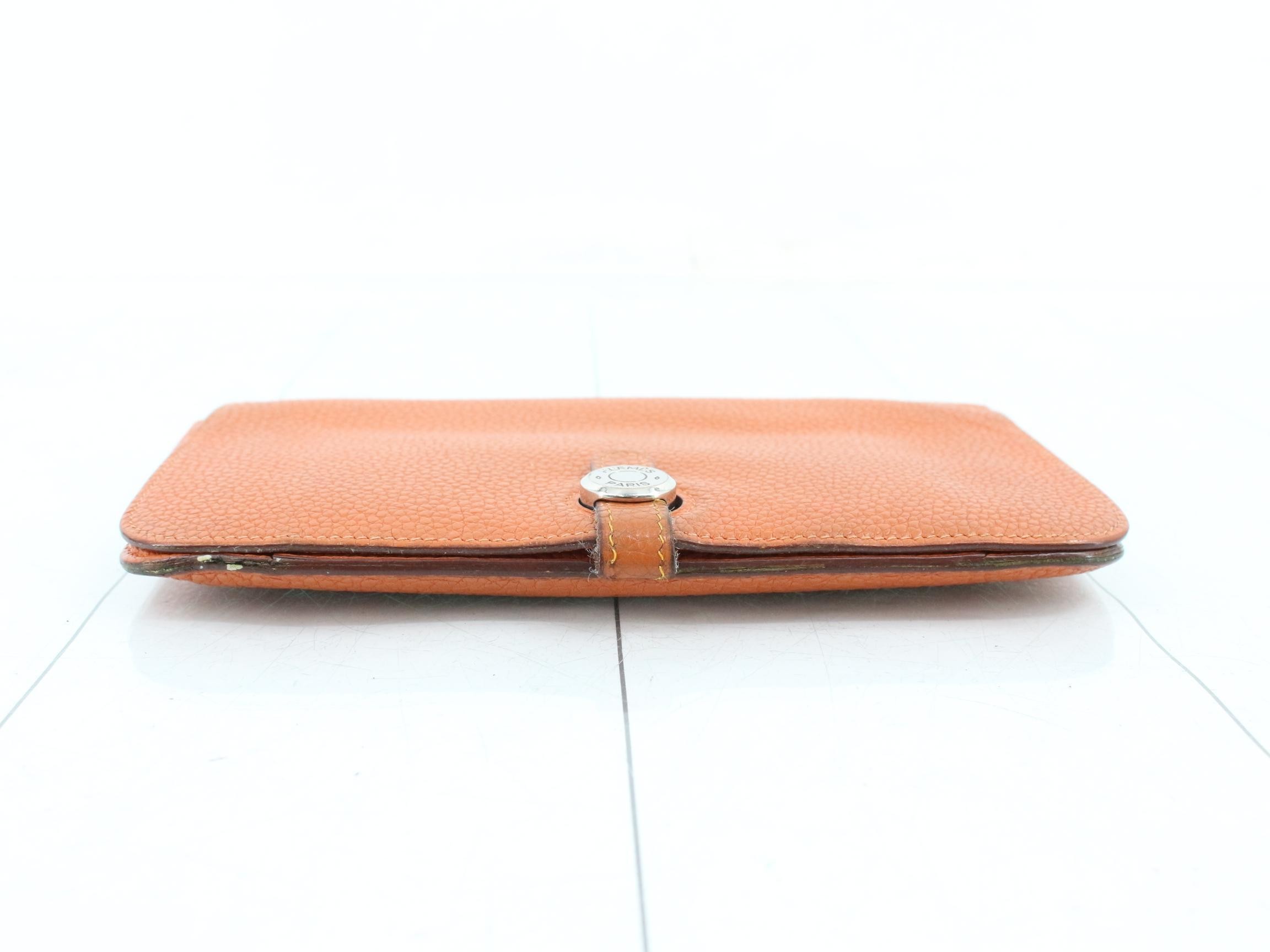 Dogon HERMES wallet J stamp — view 3