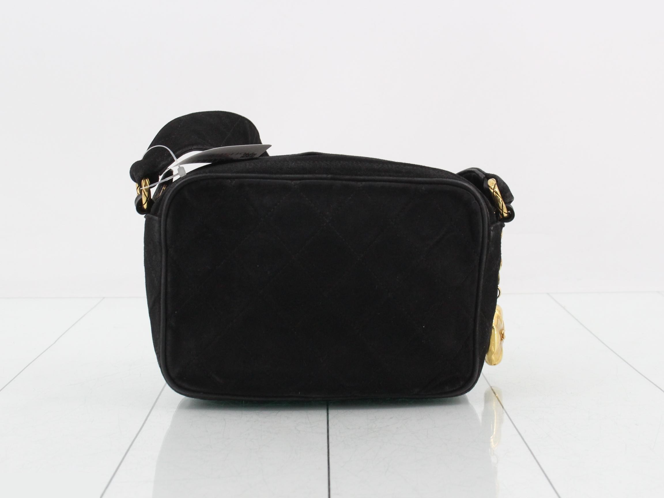 Coco Mark Suede Shoulder Bag — view 2