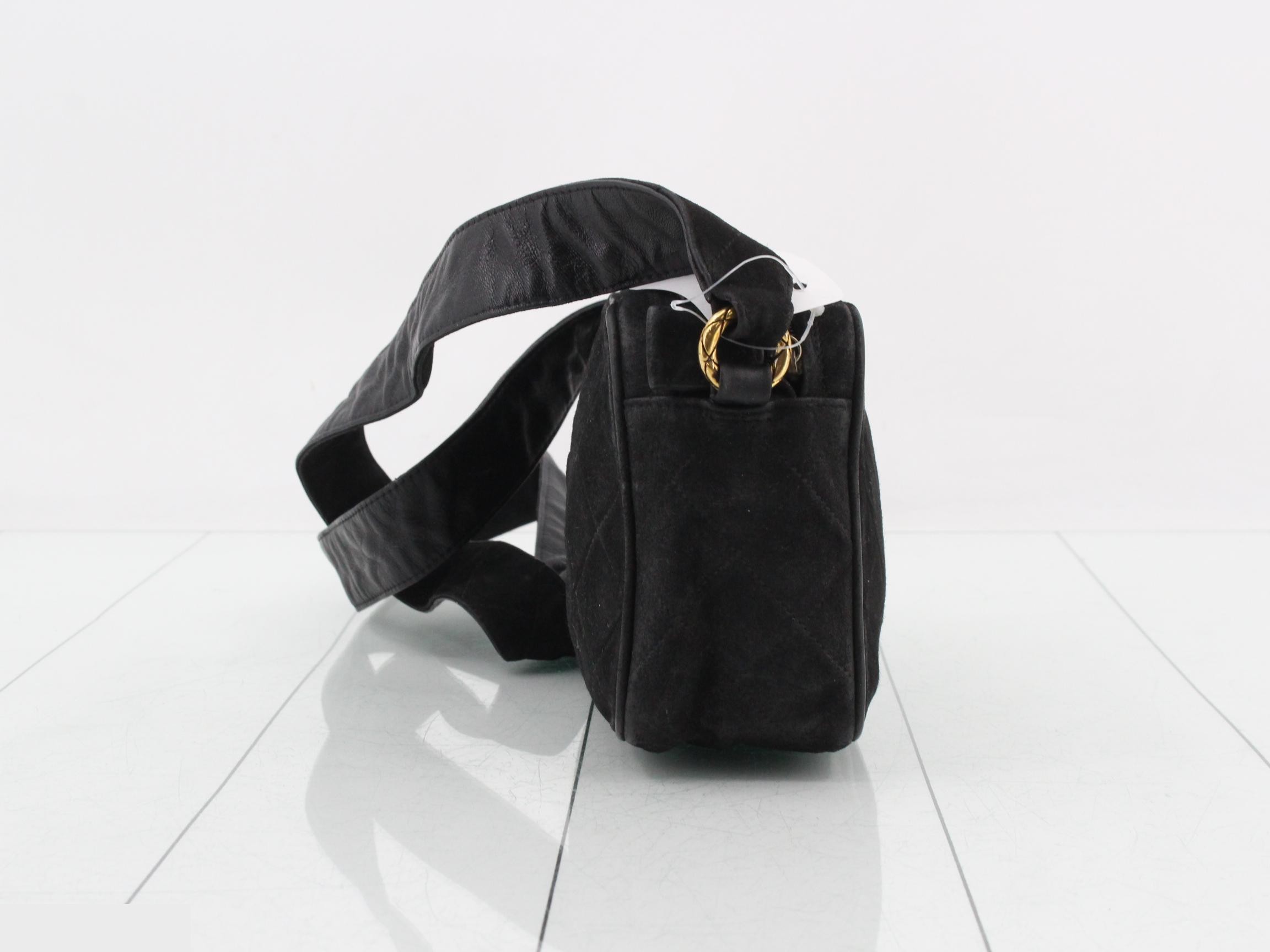 Coco Mark Suede Shoulder Bag — view 3