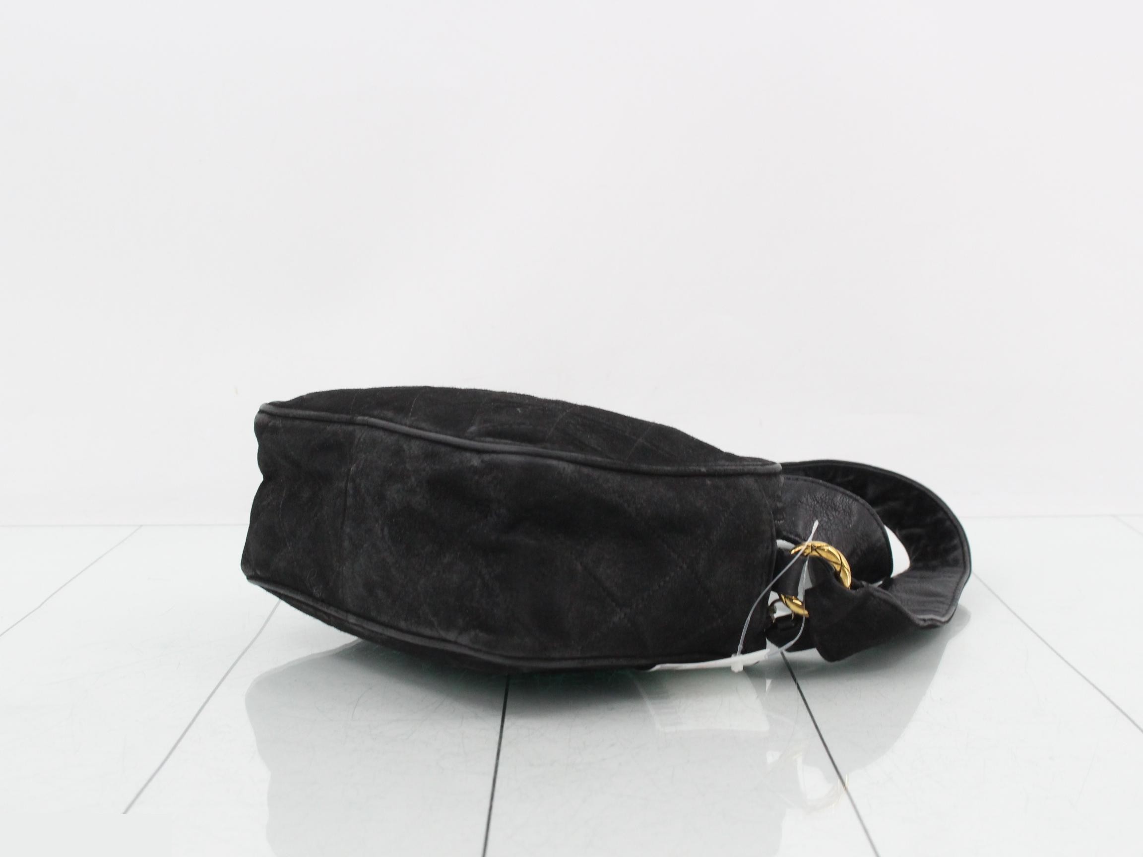 Coco Mark Suede Shoulder Bag — view 6