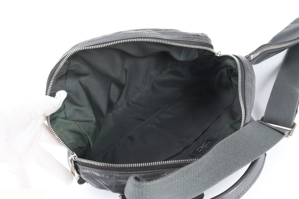 Fast Gaston V Line M50445 Leather 2WAY Body Bag — view 8