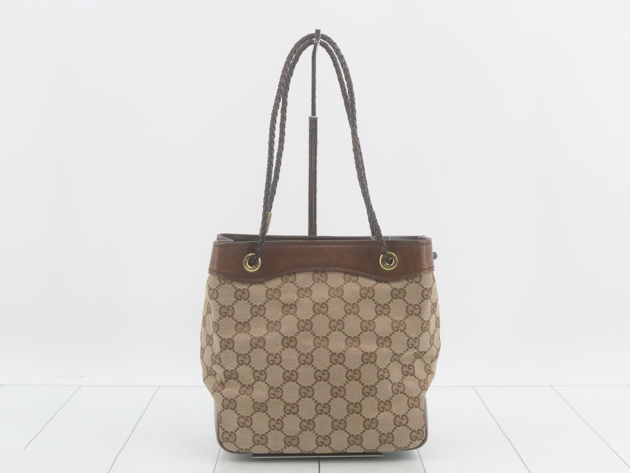 GG canvas leather handbag — view 2