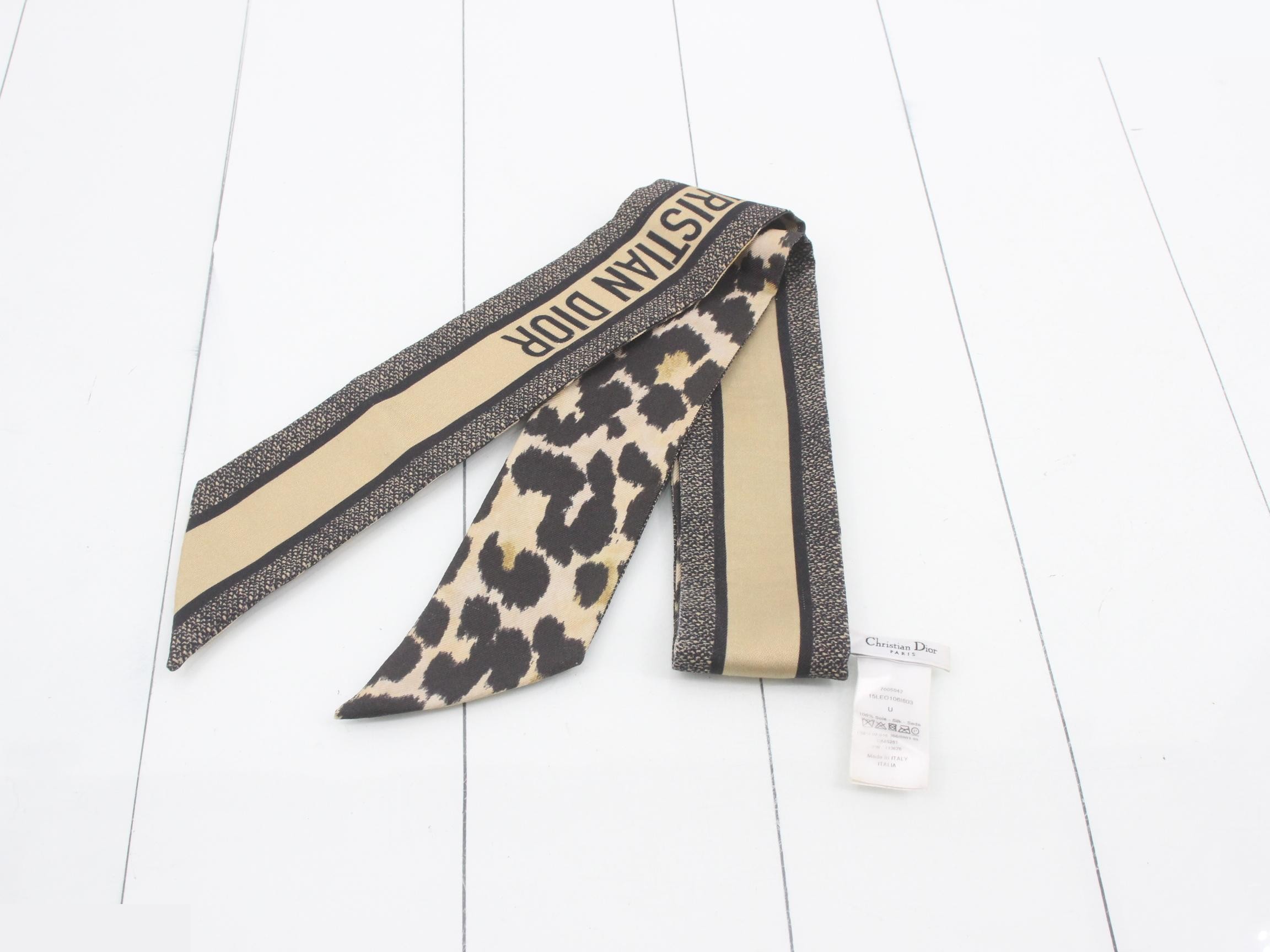 Mitzah Leopard Scarf — view 2