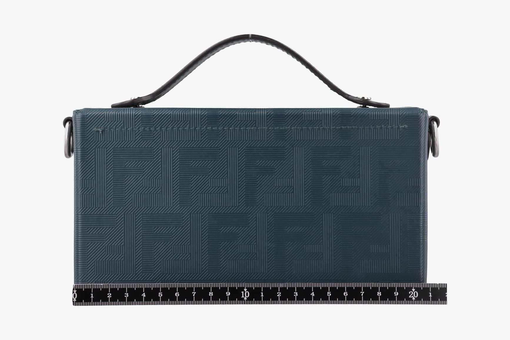 Soft Trunk, Leather, Green — view 2