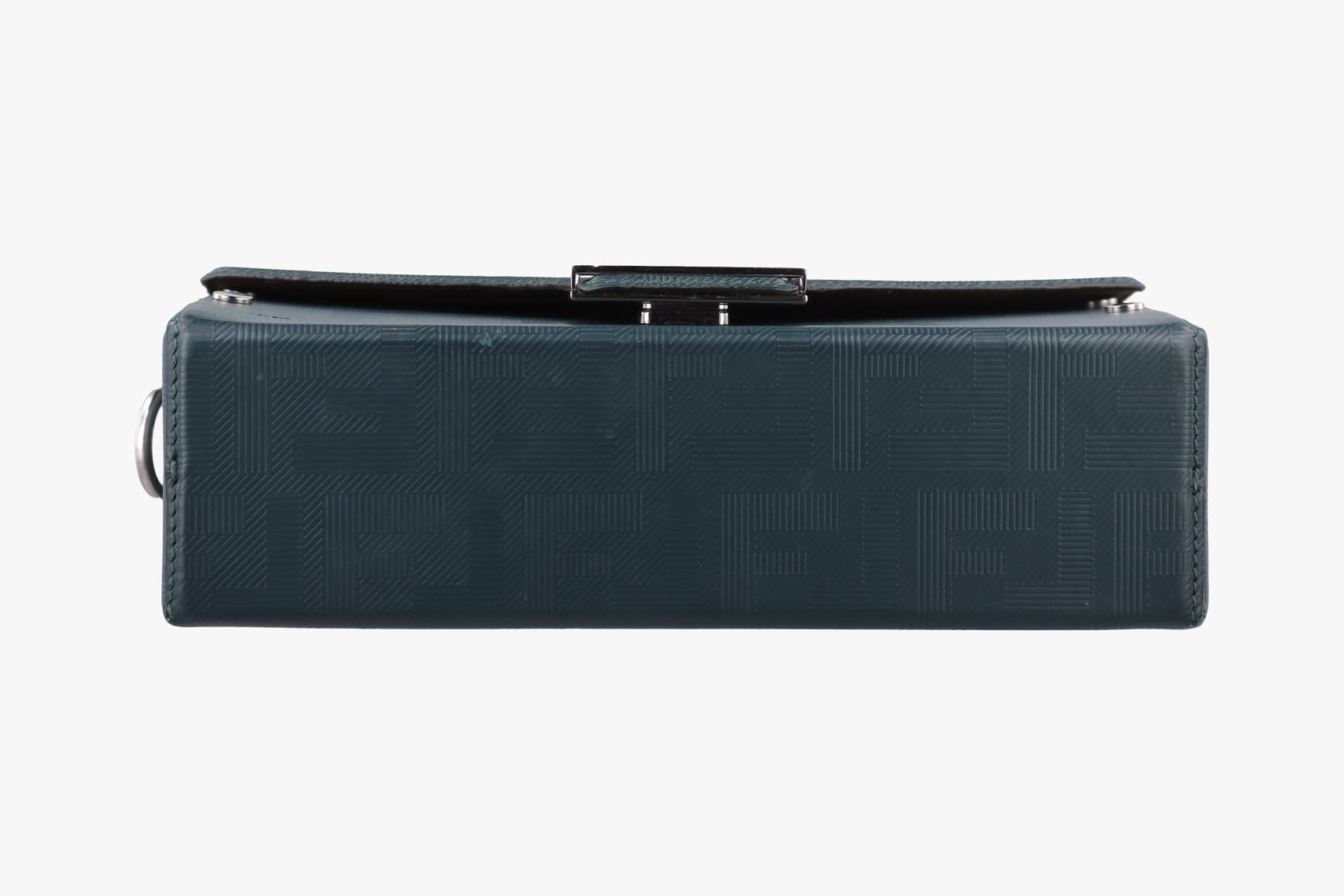 Soft Trunk, Leather, Green — view 3