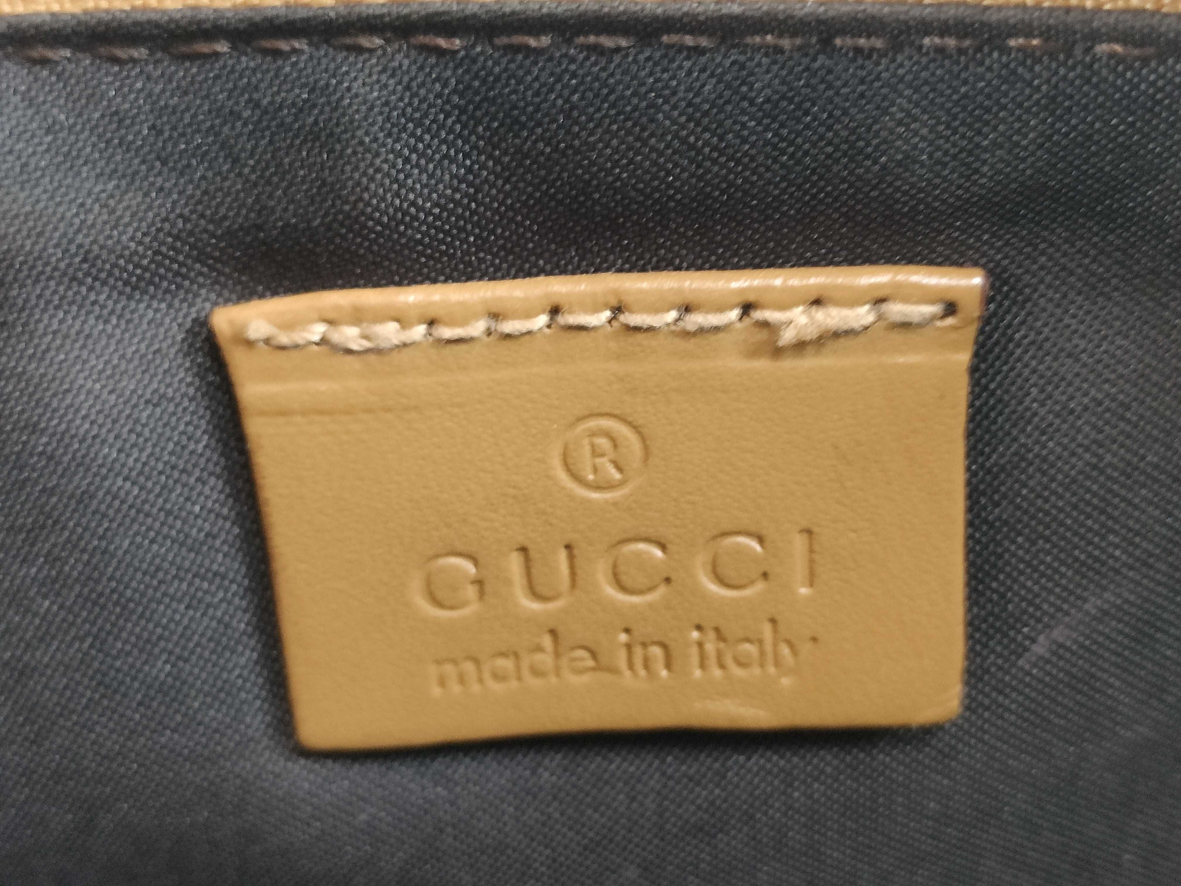 logo suede accessory pouch handbag — view 11