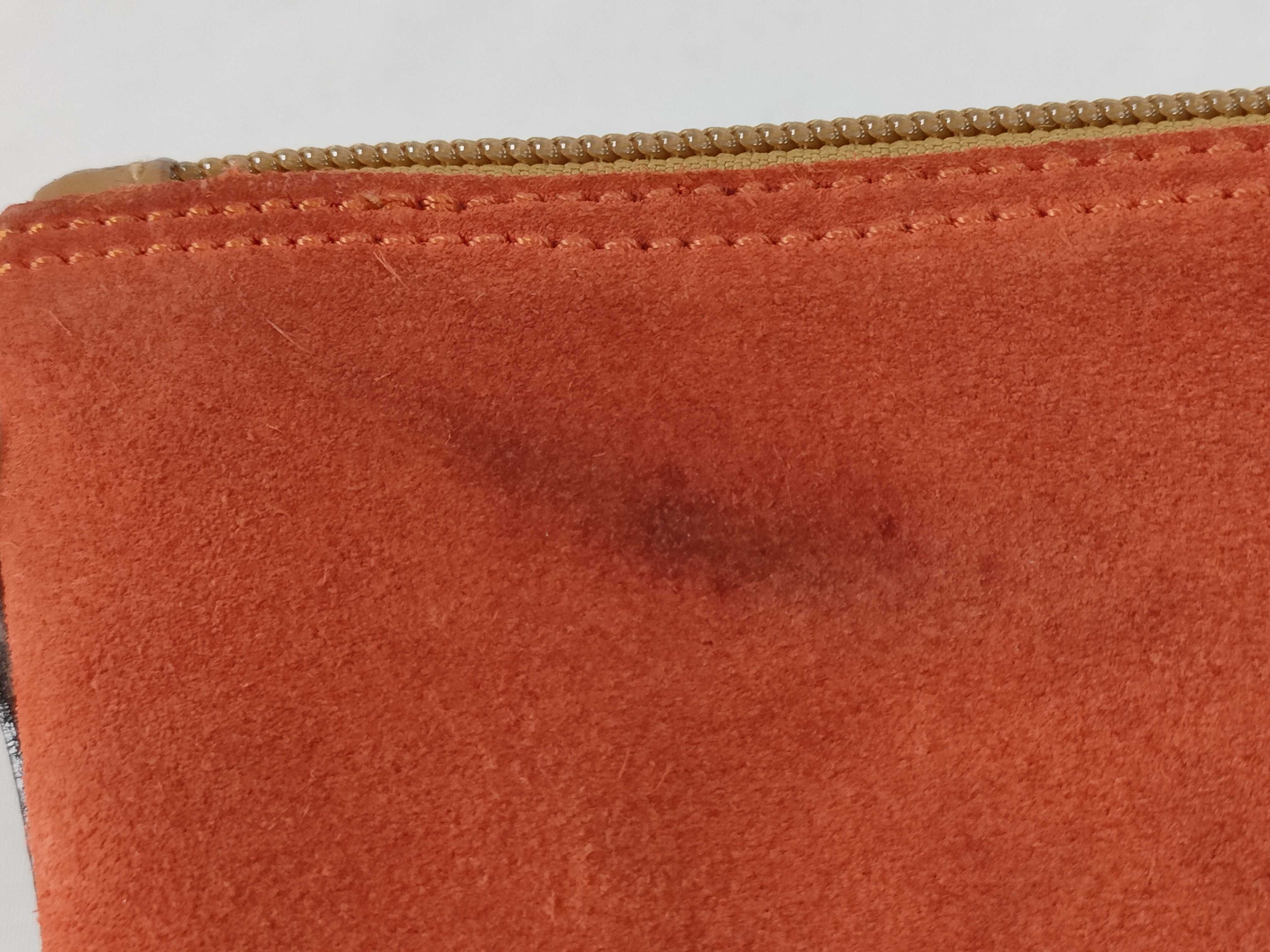 logo suede accessory pouch handbag — view 15