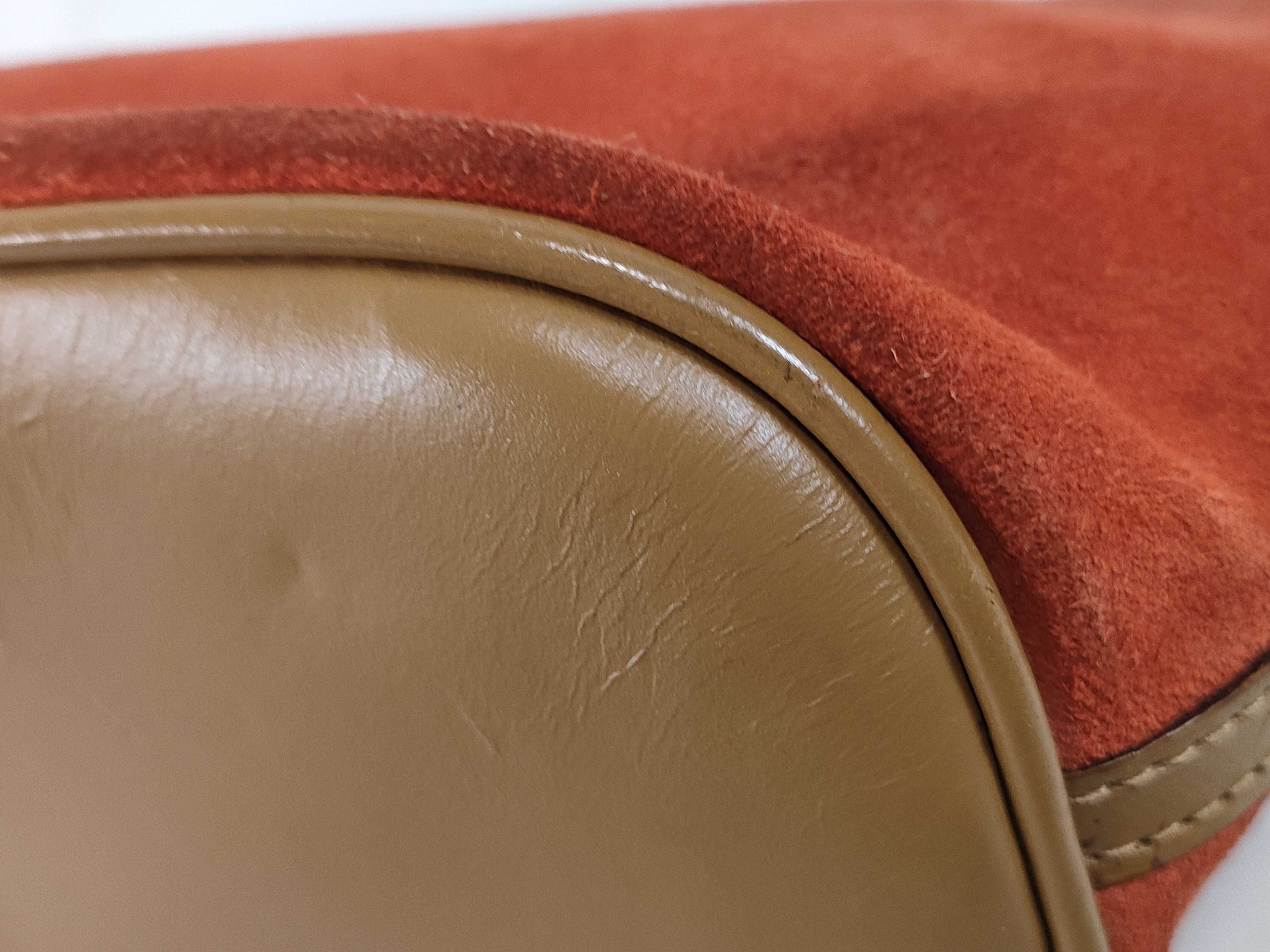logo suede accessory pouch handbag — view 7