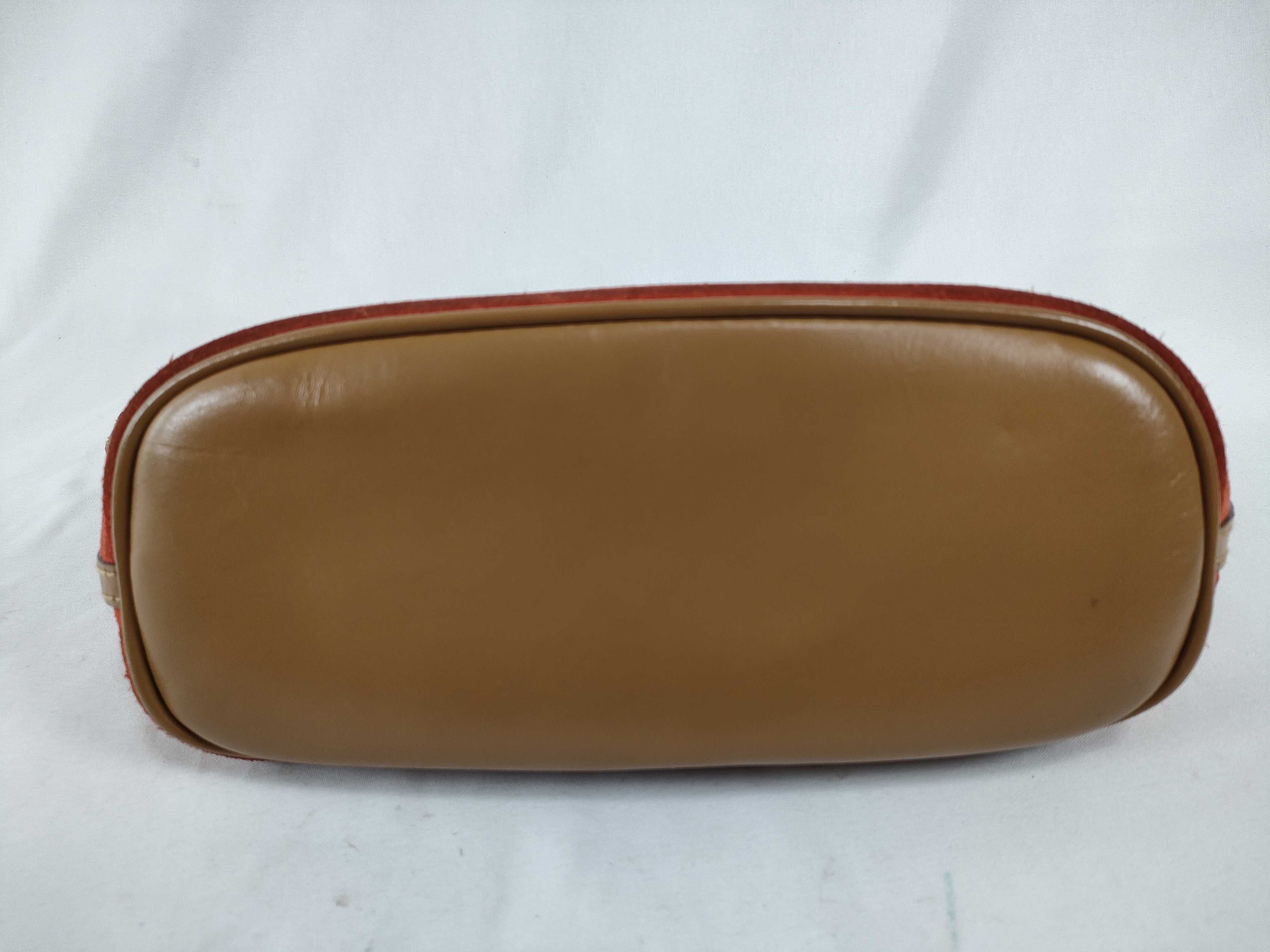 logo suede accessory pouch handbag — view 8