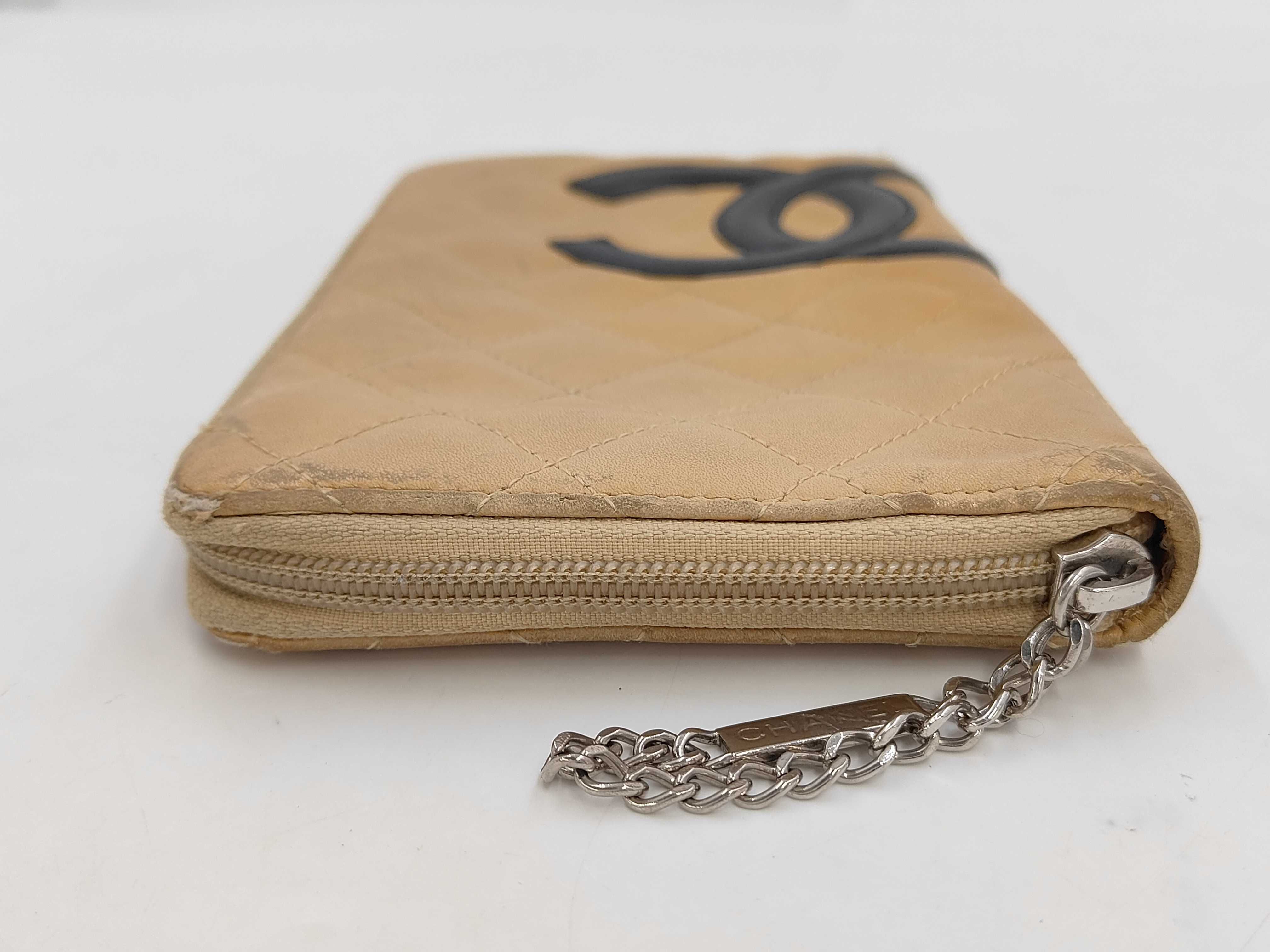 Cambon Leather Long Wallet — view 6