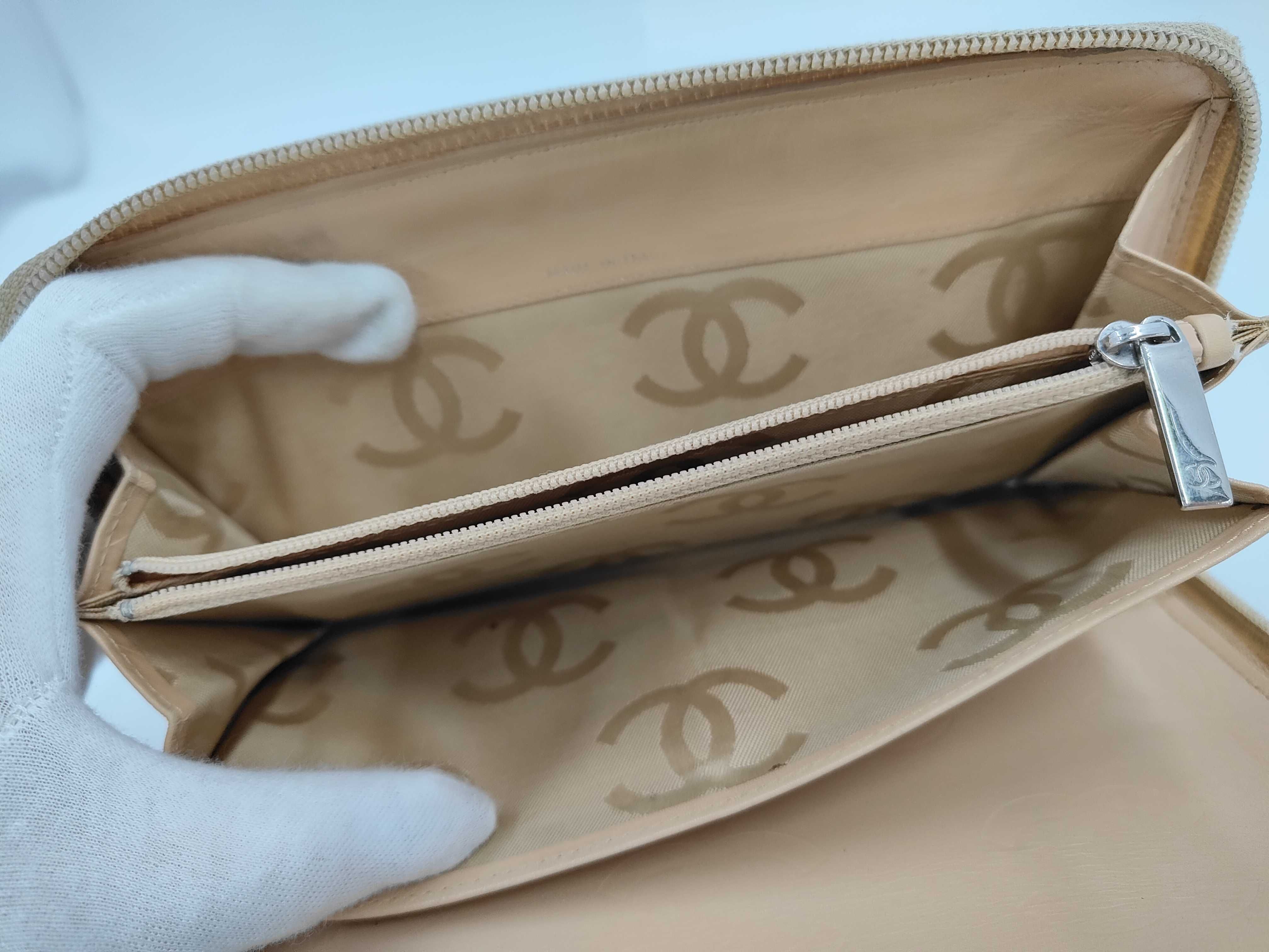 Cambon Leather Long Wallet — view 8